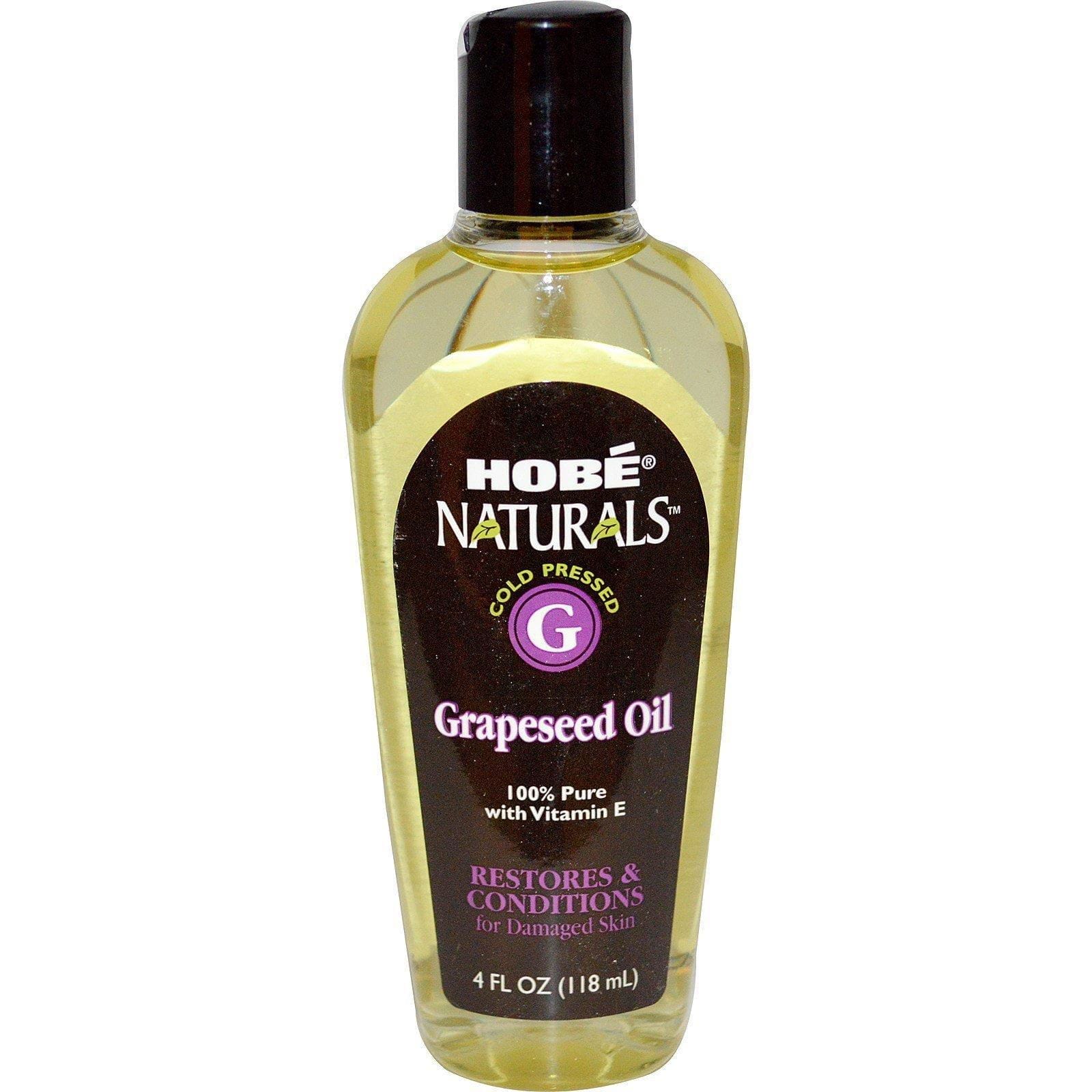 Hobe Labs, Aceite de semilla de uva, Naturals, 4 fl oz (118 ml)