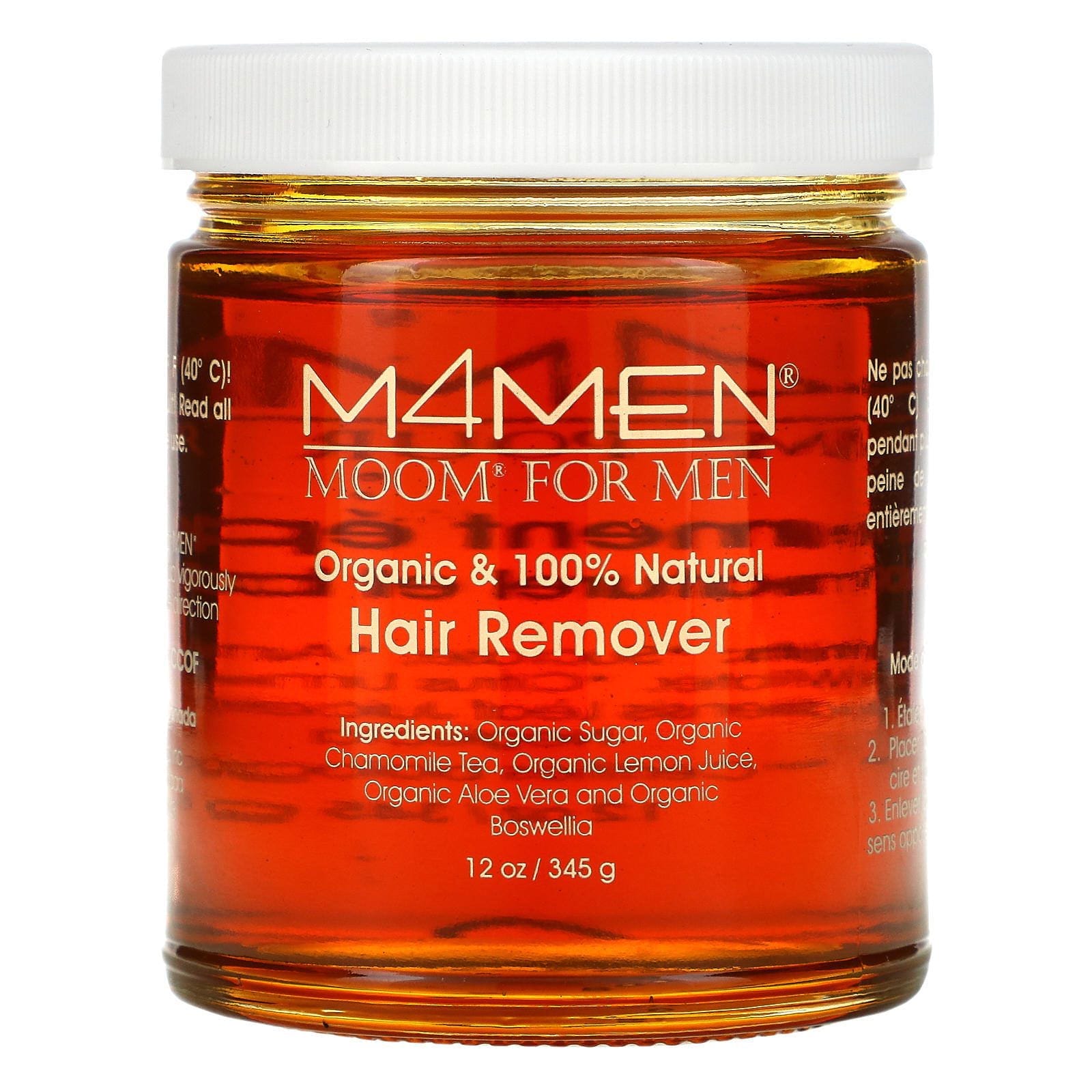 Moom, M4Men, Hair Remover, for Men (Removedor de Cabello, Para Hombres) , 12 oz (345 g)