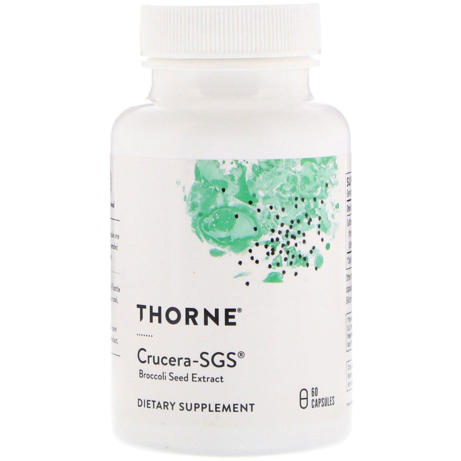 Thorne Research, Crucera-SGS, 60 Cápsulas