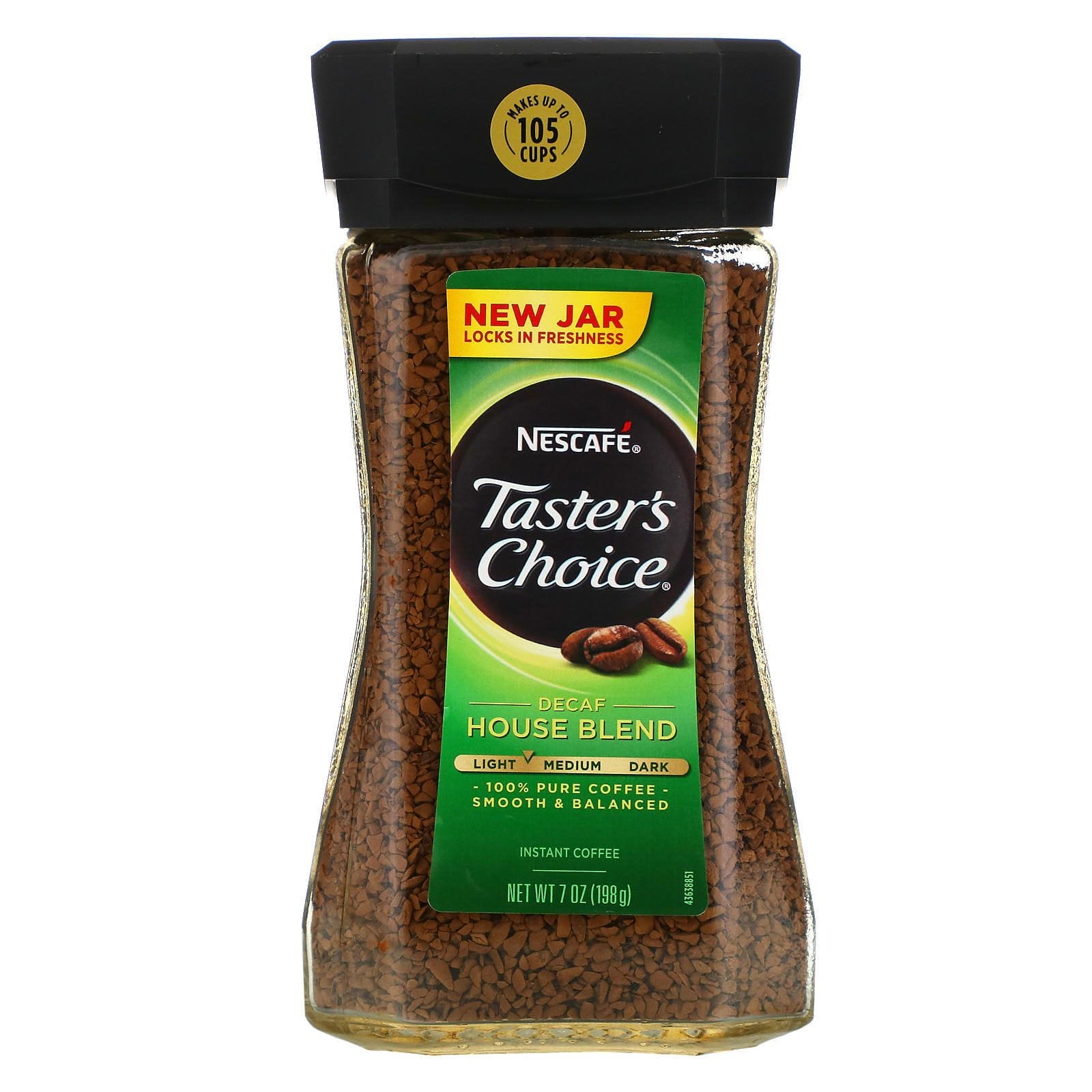 Nescafé, Catador Privilegiado, Café Instantáneo, Mezcla casera descafeinada, 7 oz (198 g)