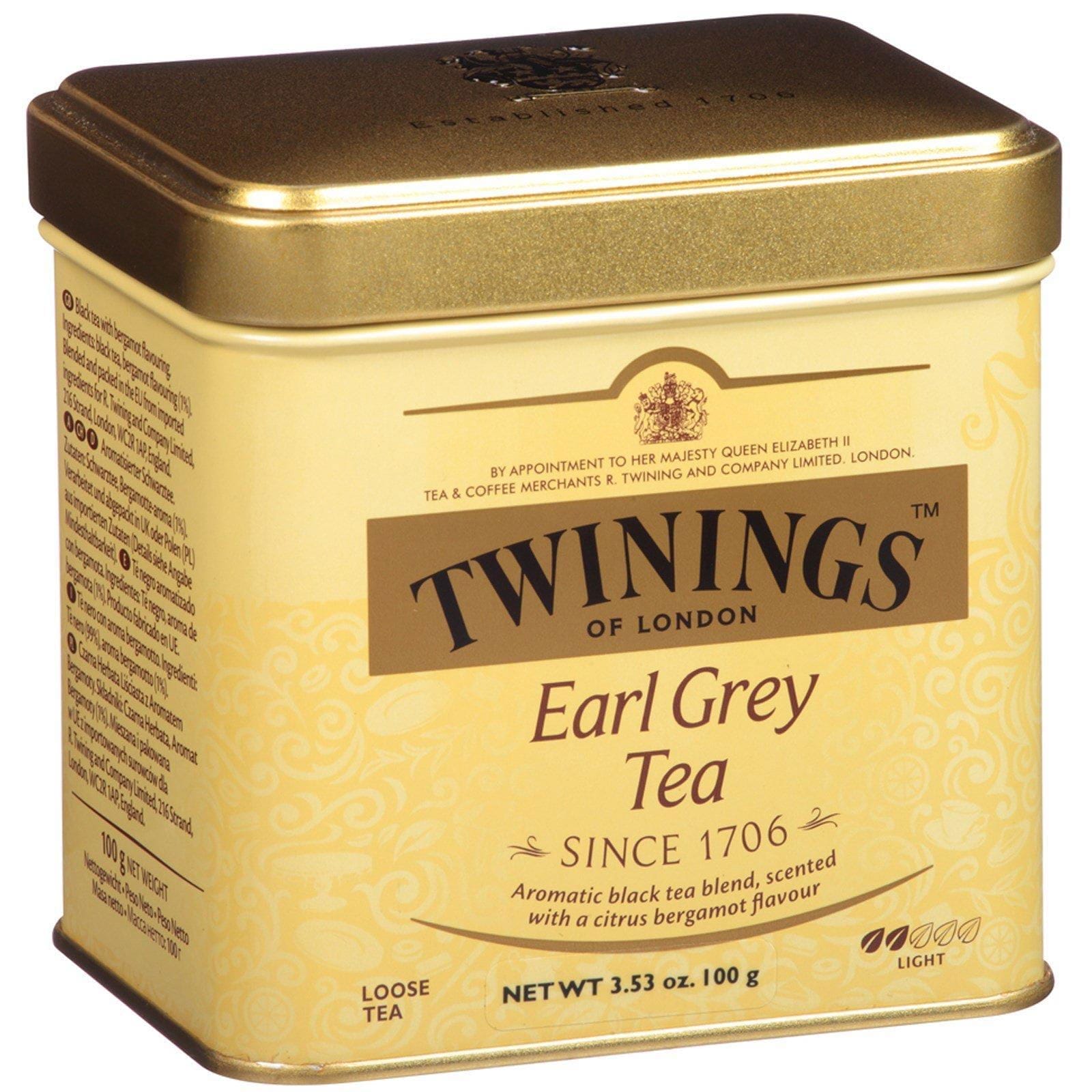 Twinings, Té suelto Earl Grey, 3.53 oz (100 g)