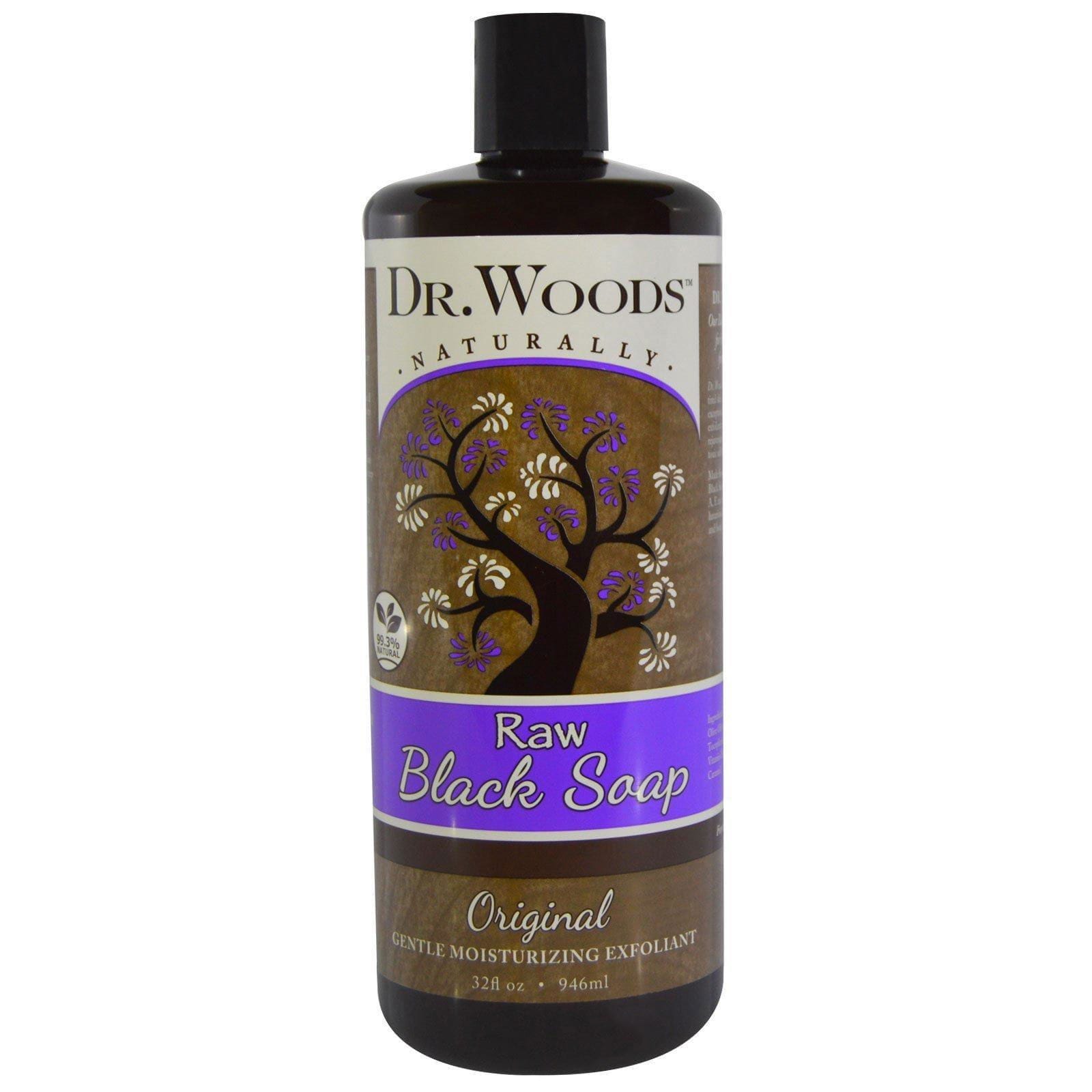 Dr. Woods, Jabón negro en bruto, Original, 32 fl oz (946 ml)