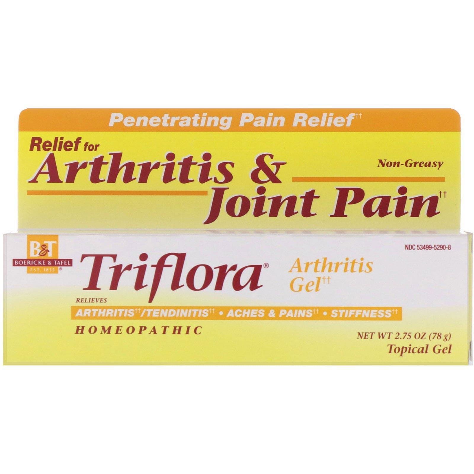Boericke & Tafel, Triflora, gel para la artritis, 2.75 oz