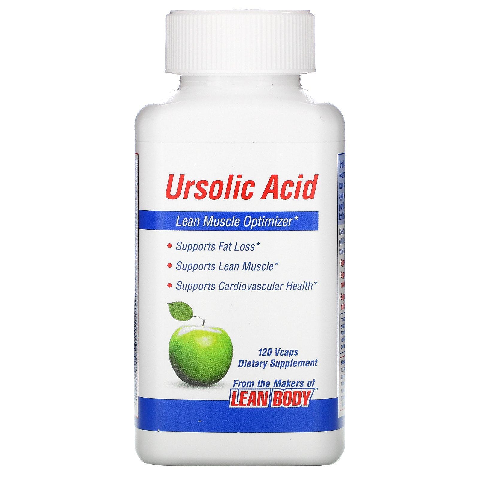 Labrada Nutrition, Ácido ursólico, optimizador de músculo magro, 120 cápsulas