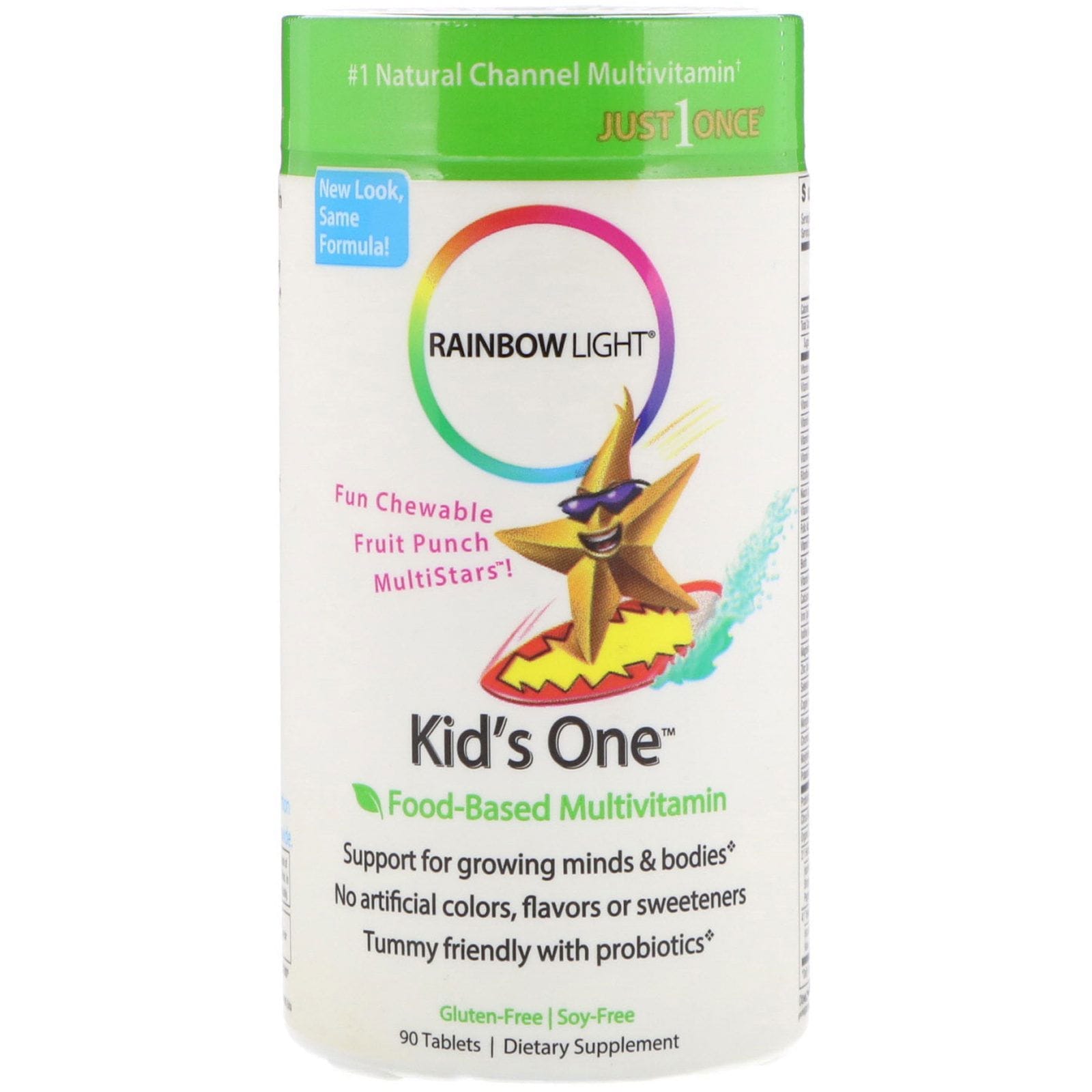 Rainbow Light, Una diaria para niños, 30 tabletas