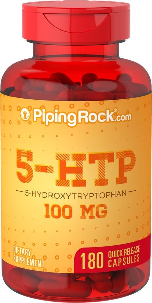 5-HTP , 100 mg, 180 Cápsulas de liberación rápida