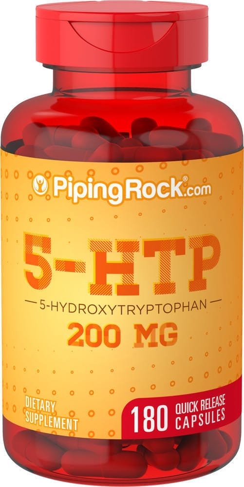 5-HTP , 200 mg, 180 Cápsulas de liberación rápida