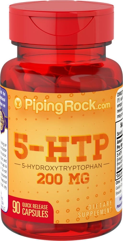 5-HTP , 200 mg, 90 Cápsulas de liberación rápida
