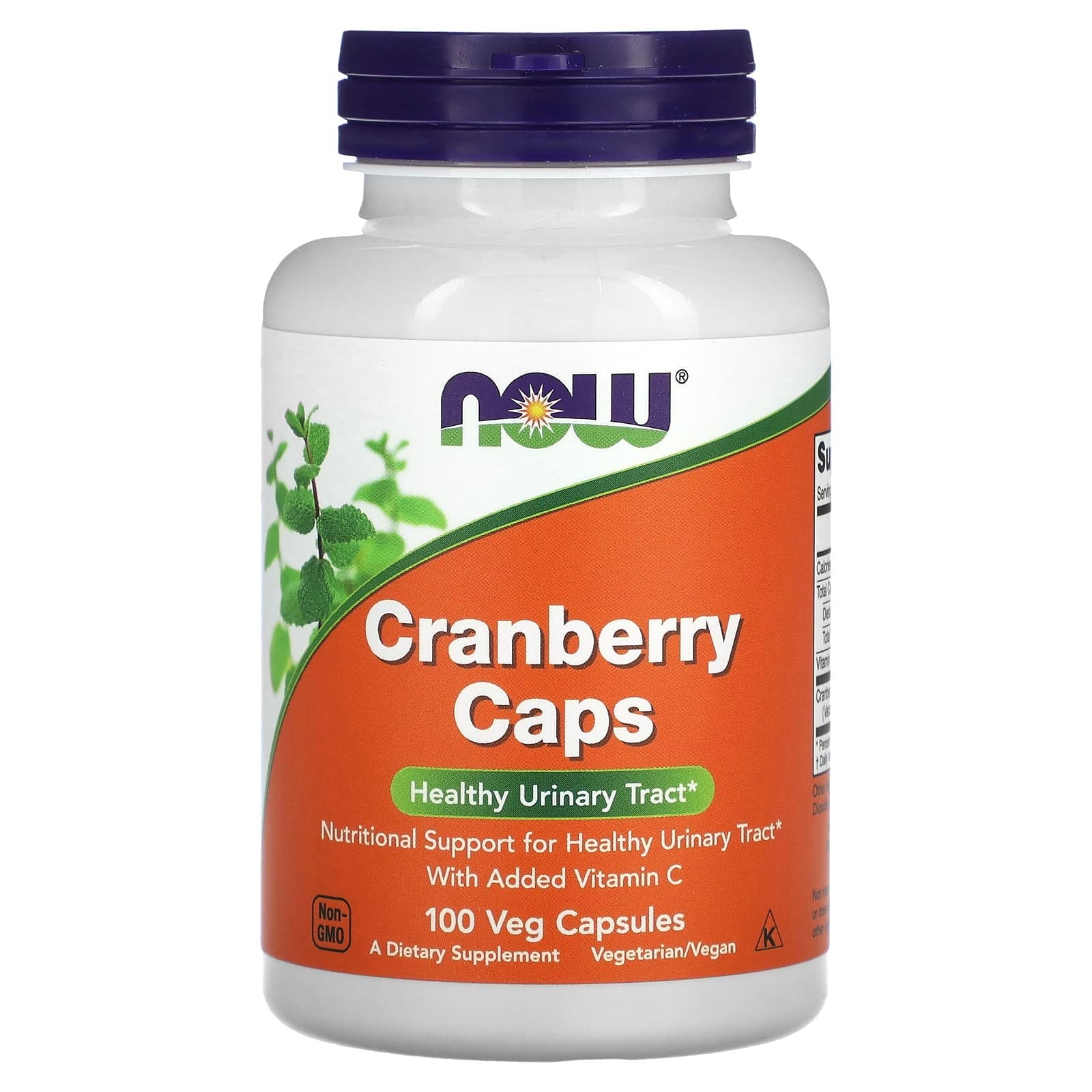 NOW Foods, Cápsulas de arándano rojo, 100 cápsulas vegetales