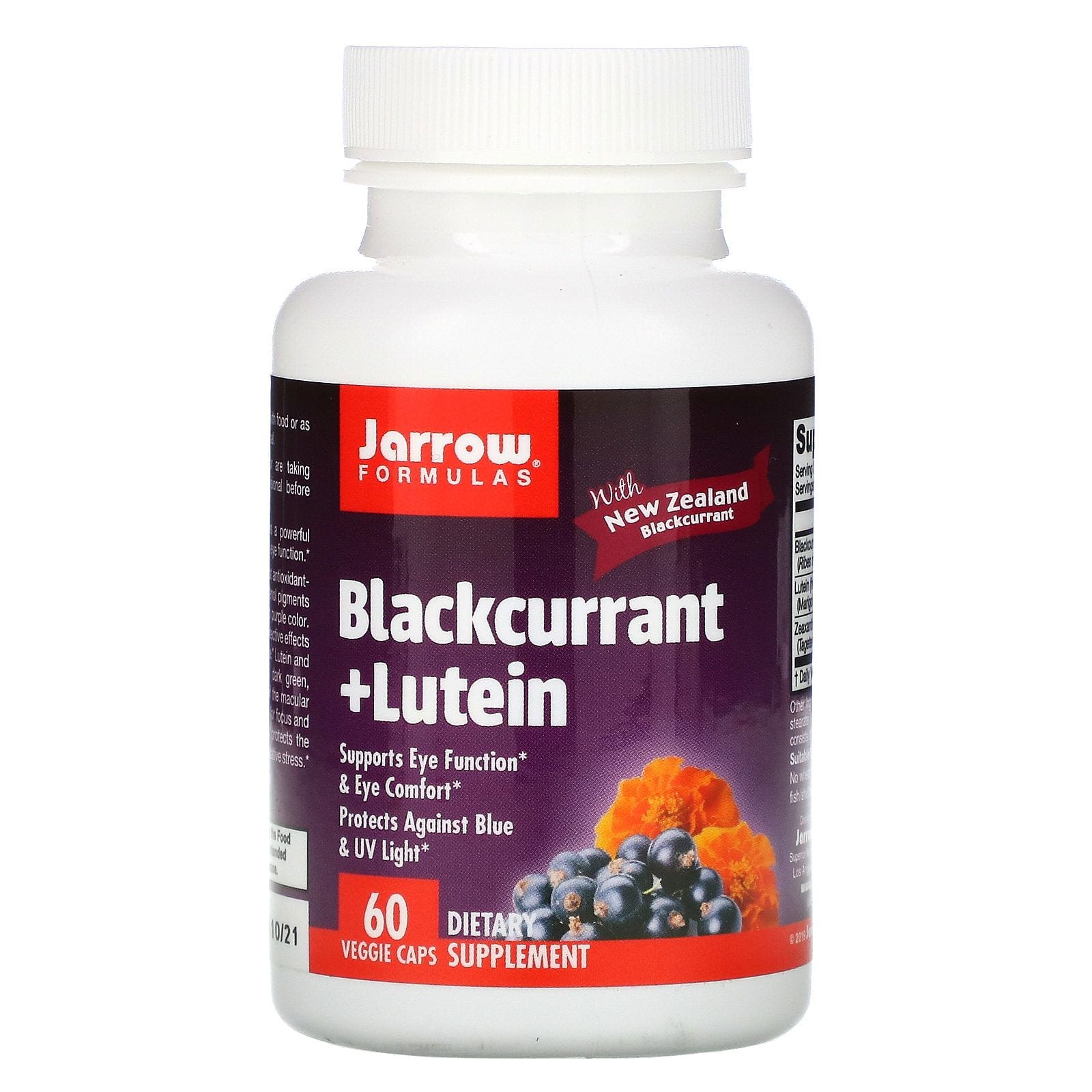 Jarrow Formulas, Zarzaparrilla con Luteína, 60 Cápsulas Veggie