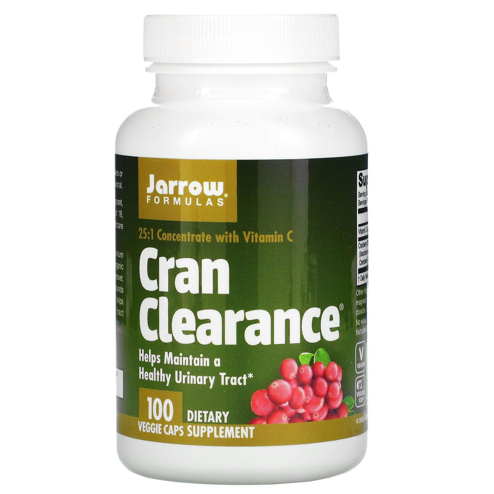 Jarrow Formulas, Cran Clearance, 100 Cápsulas