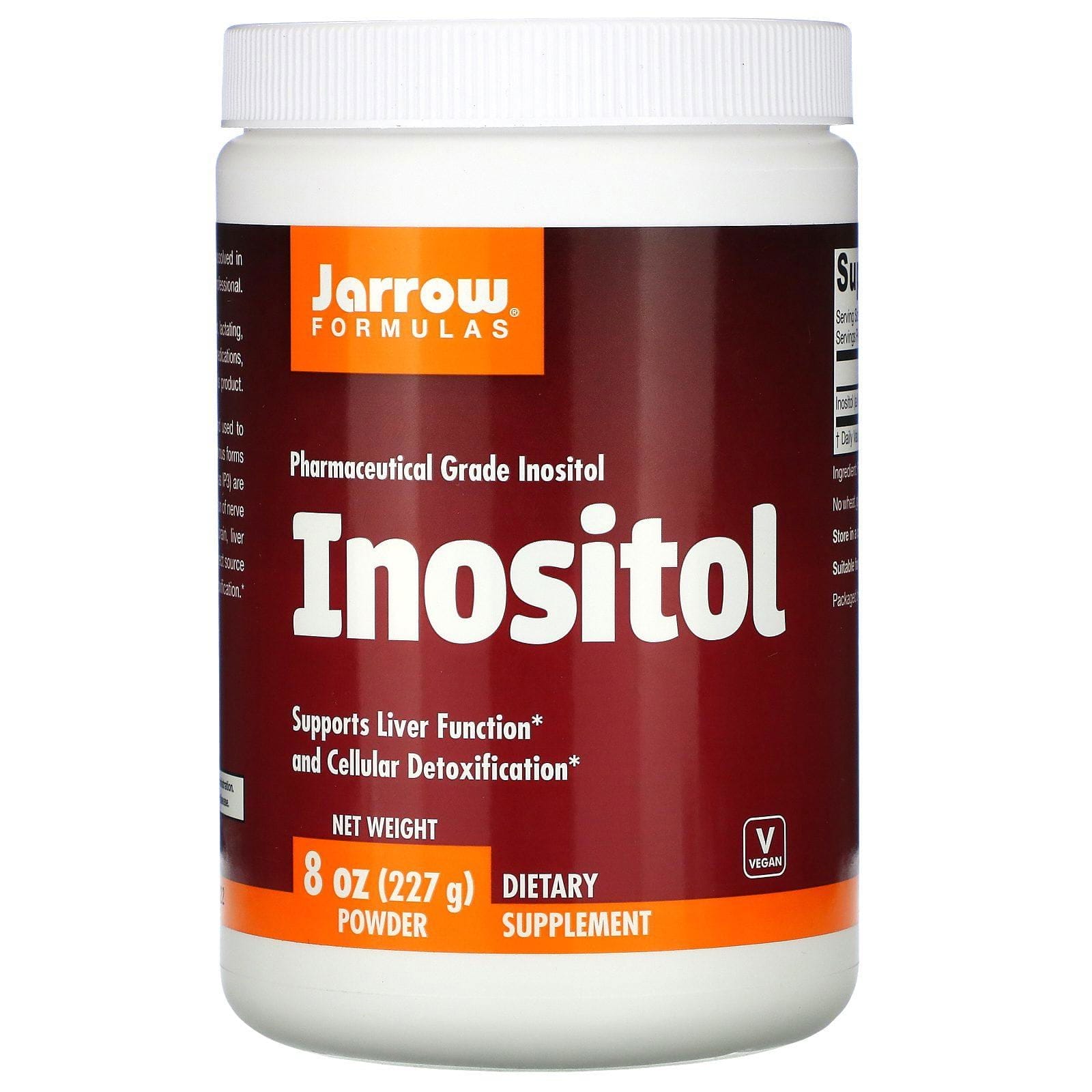 Jarrow Formulas, Inositol en polvo, 227 g (8 oz)