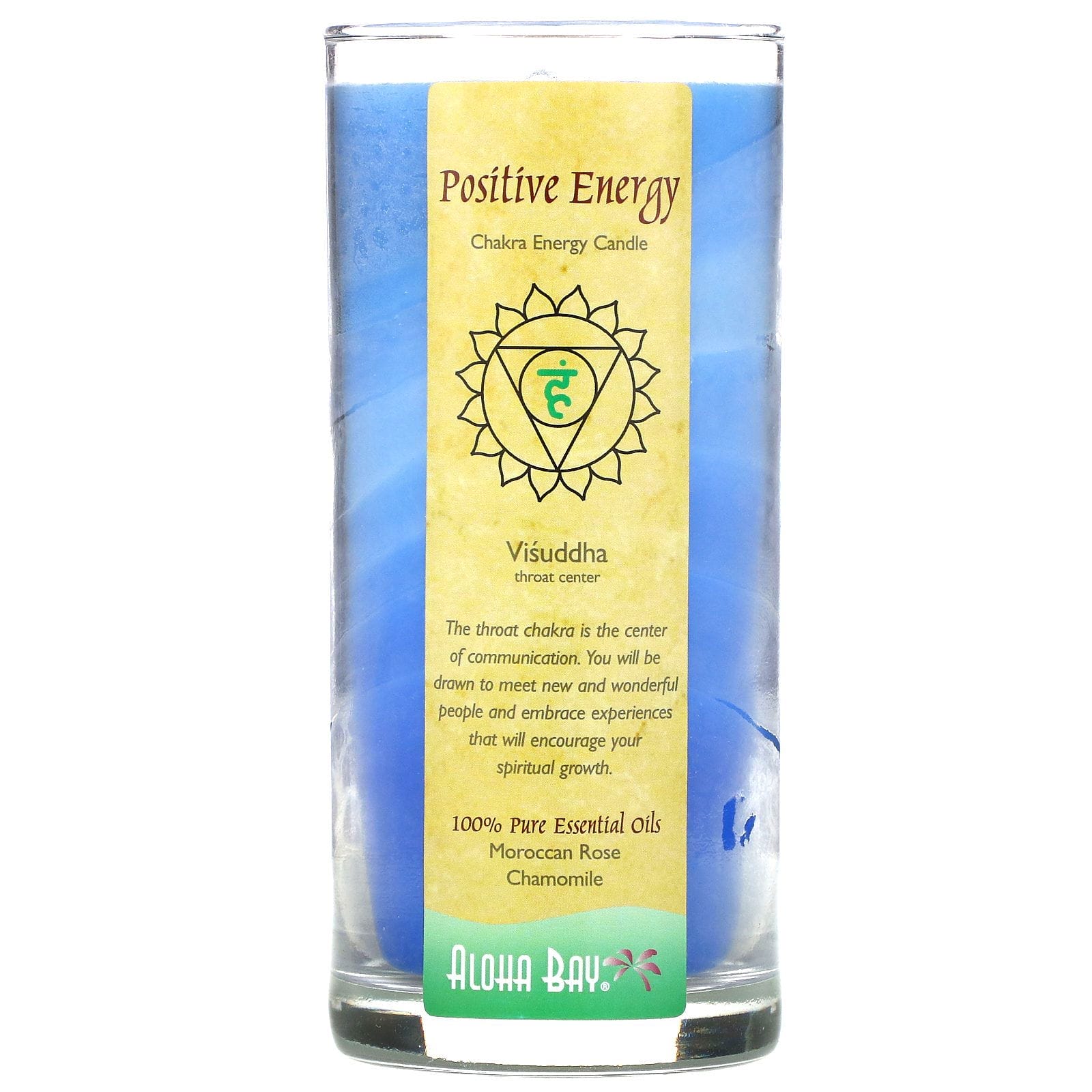 Aloha Bay, Vela de energía Chakra, energía positiva, 11 oz
