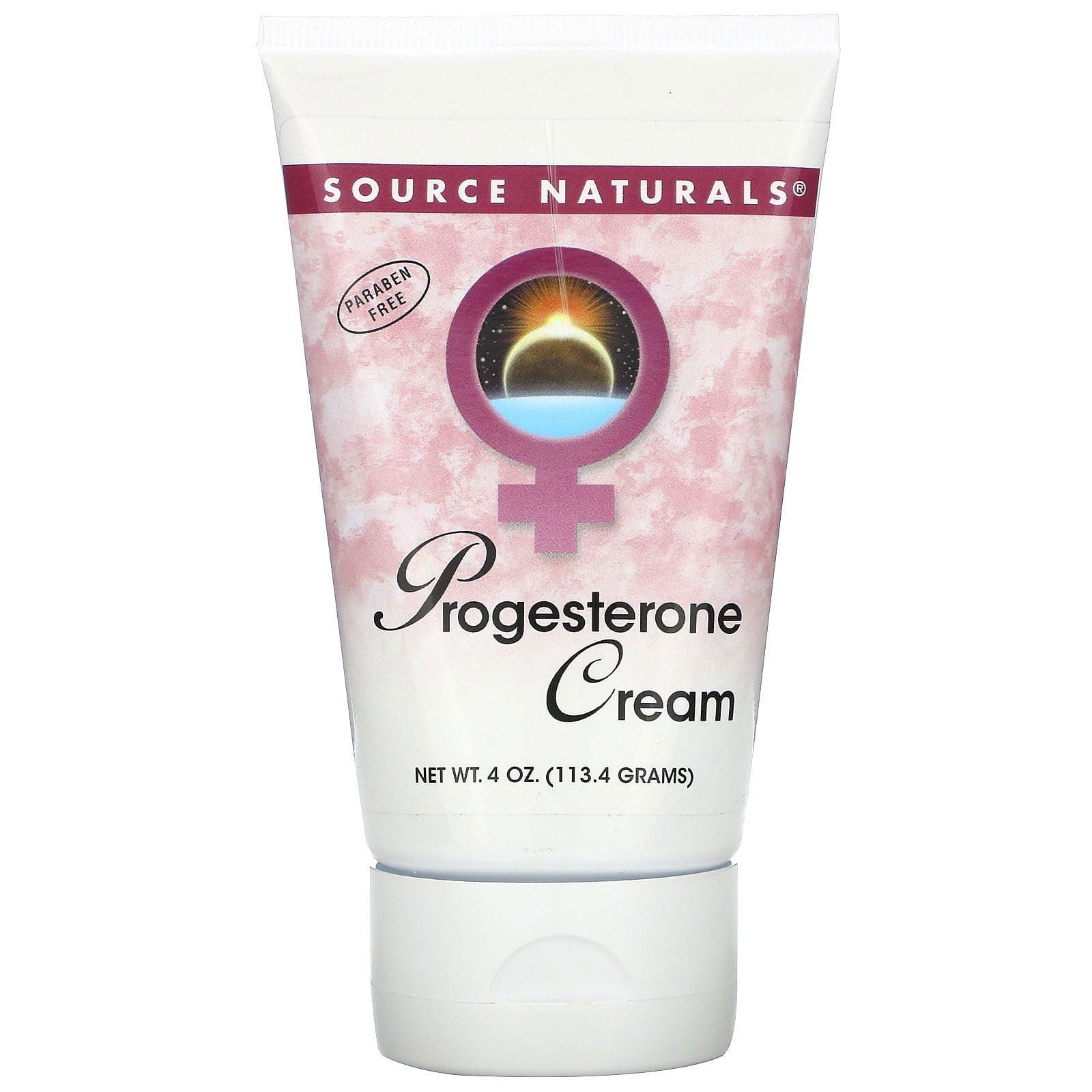 Source Naturals, Crema de progesterona, 113,4 g (4 oz)