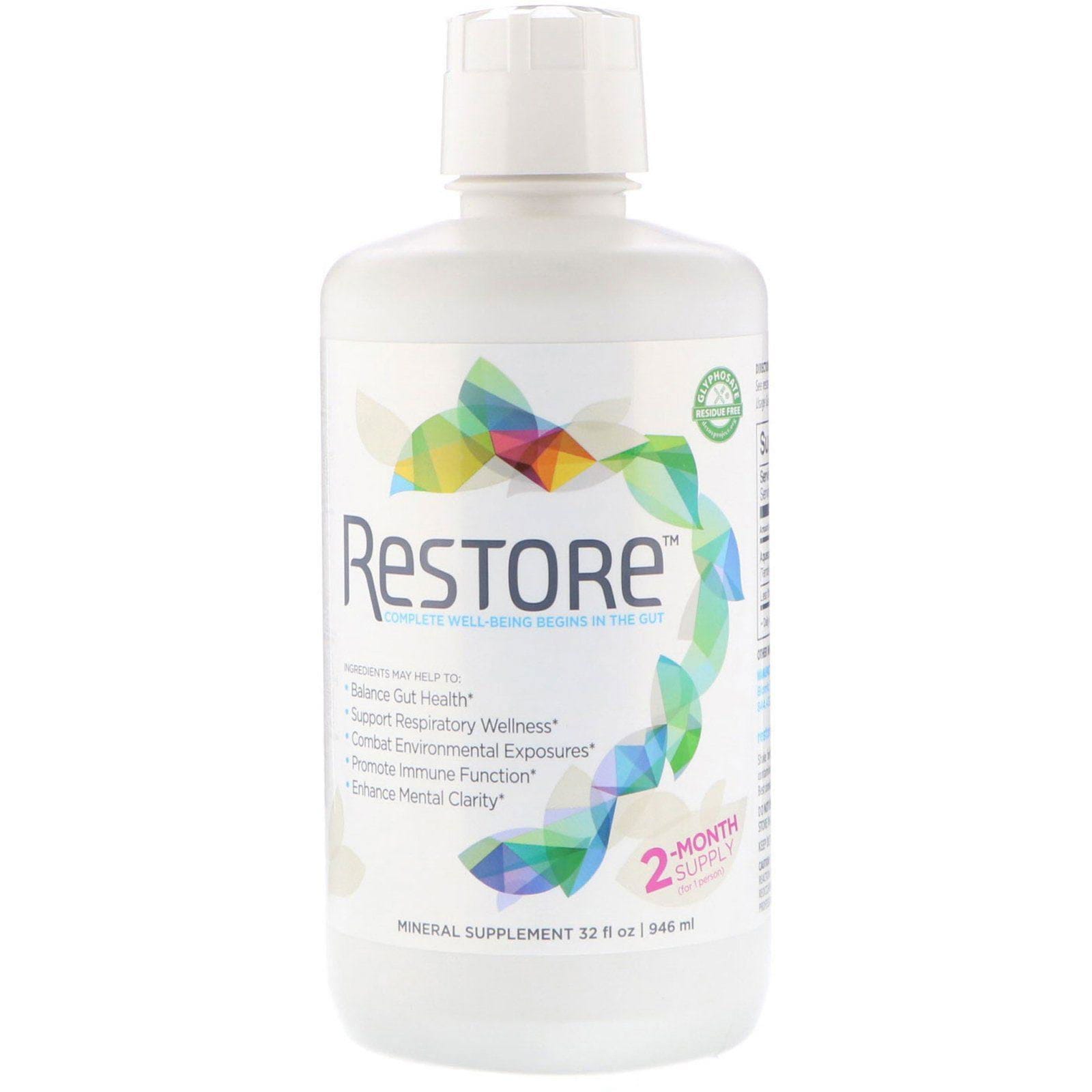 Restore, Suplemento mineral para la salud intestinal, 32 oz (946 ml)