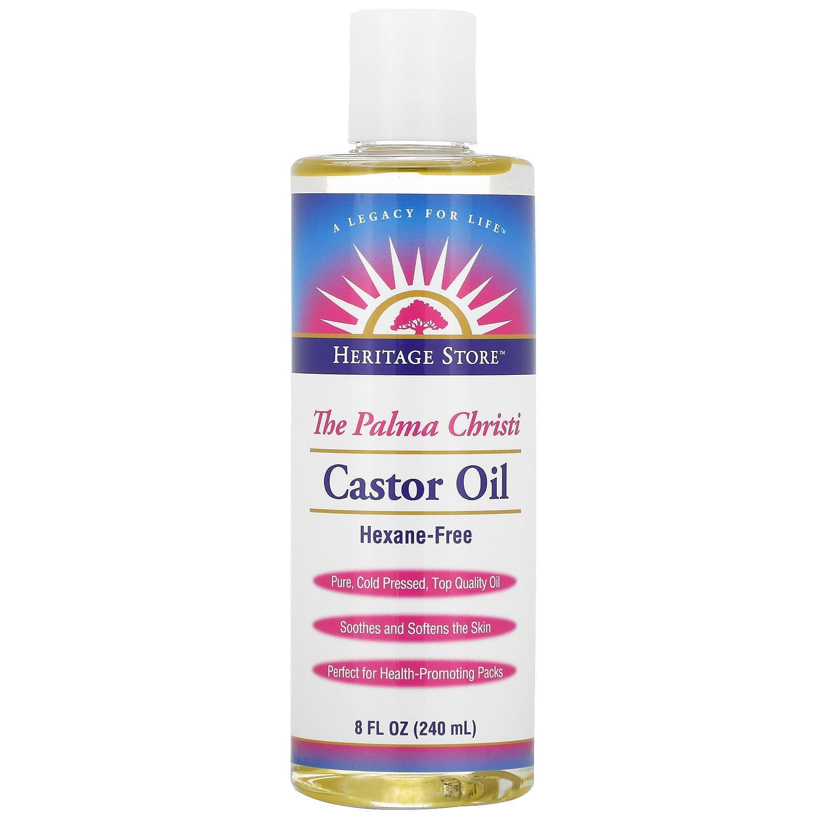 Heritage Store, The Palma Christi, Aceite de Ricino, 8 fl oz (240 ml)