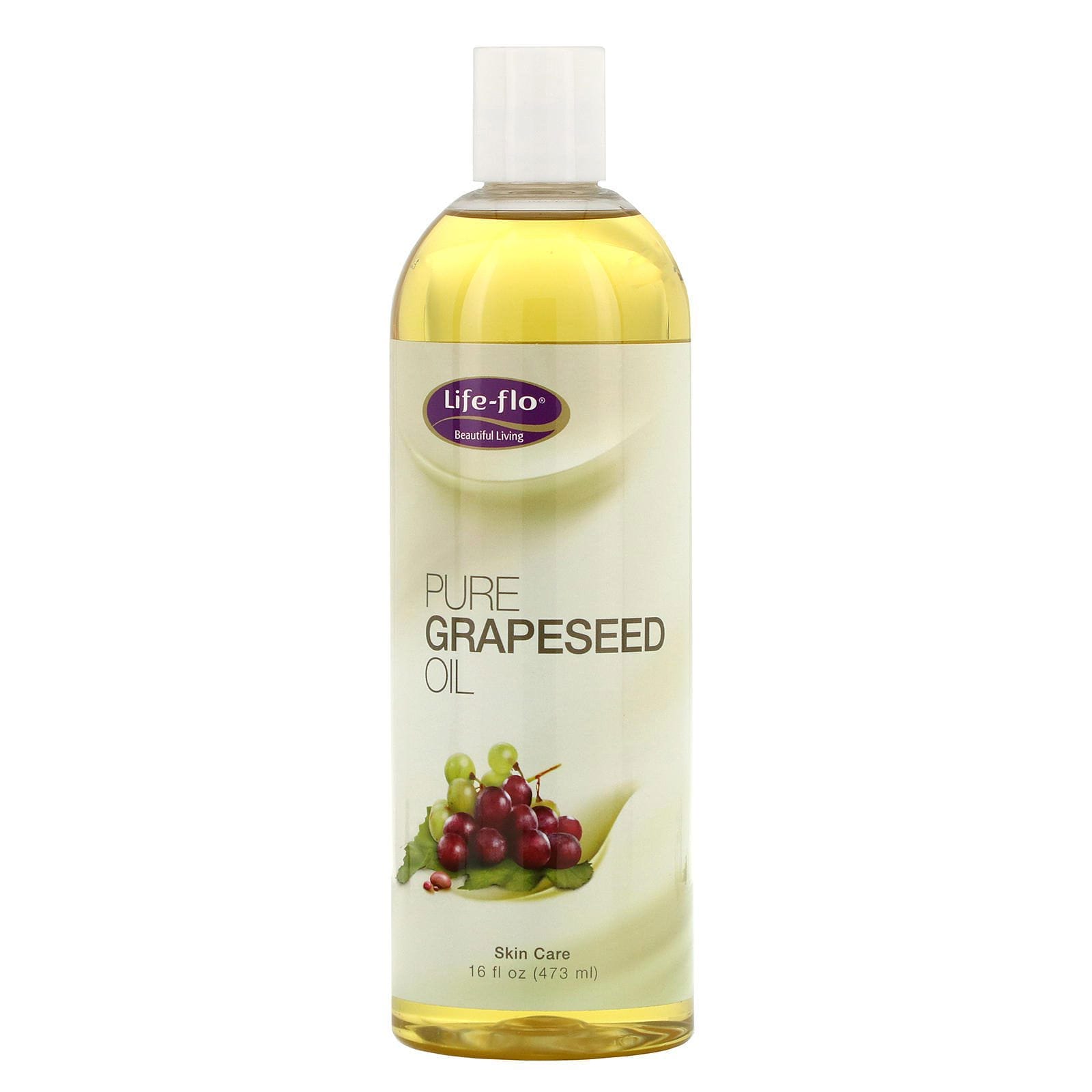 Life-flo, Puro Aceite de Semilla de Uva, 16 fl oz (473 ml)