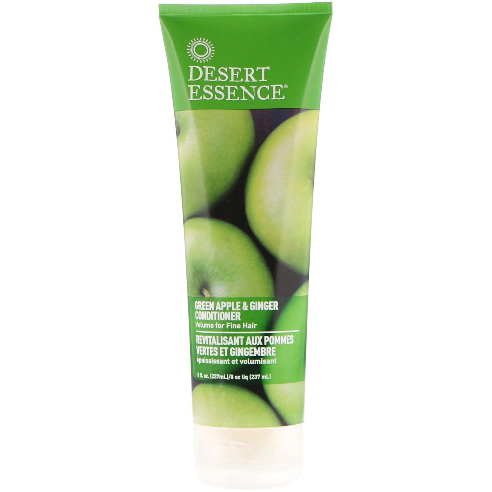 Desert Essence, Acondicionador, manzana verde y jengibre, 237 ml (8 fl oz)
