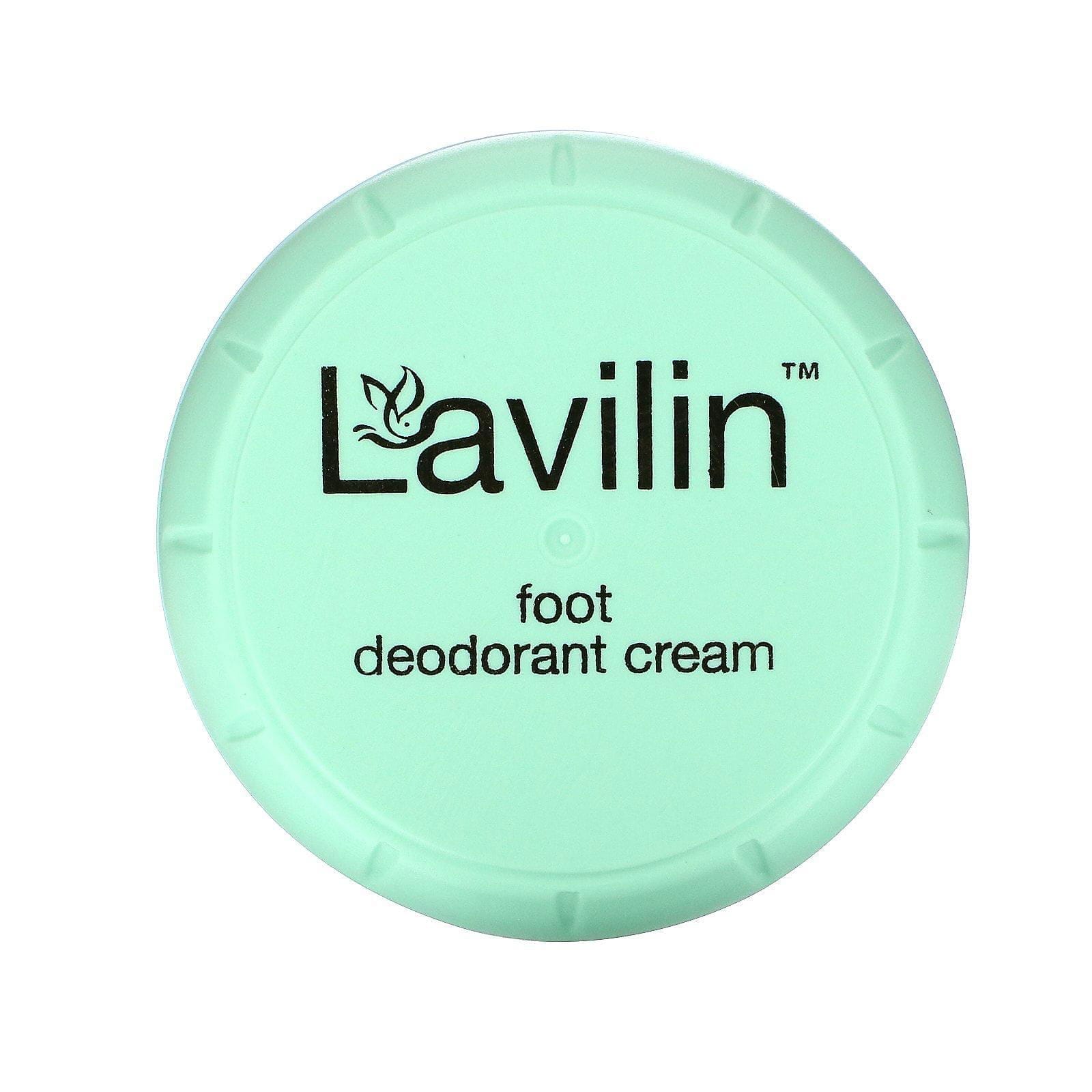 Lavilin, Bio Balance, crema desodorante de pies para hombres y mujeres, 12.5 g
