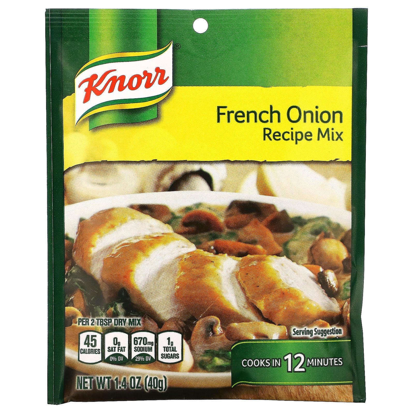 Knorr, Mezcla francesa de cebolla, 1,4 oz (40 g)