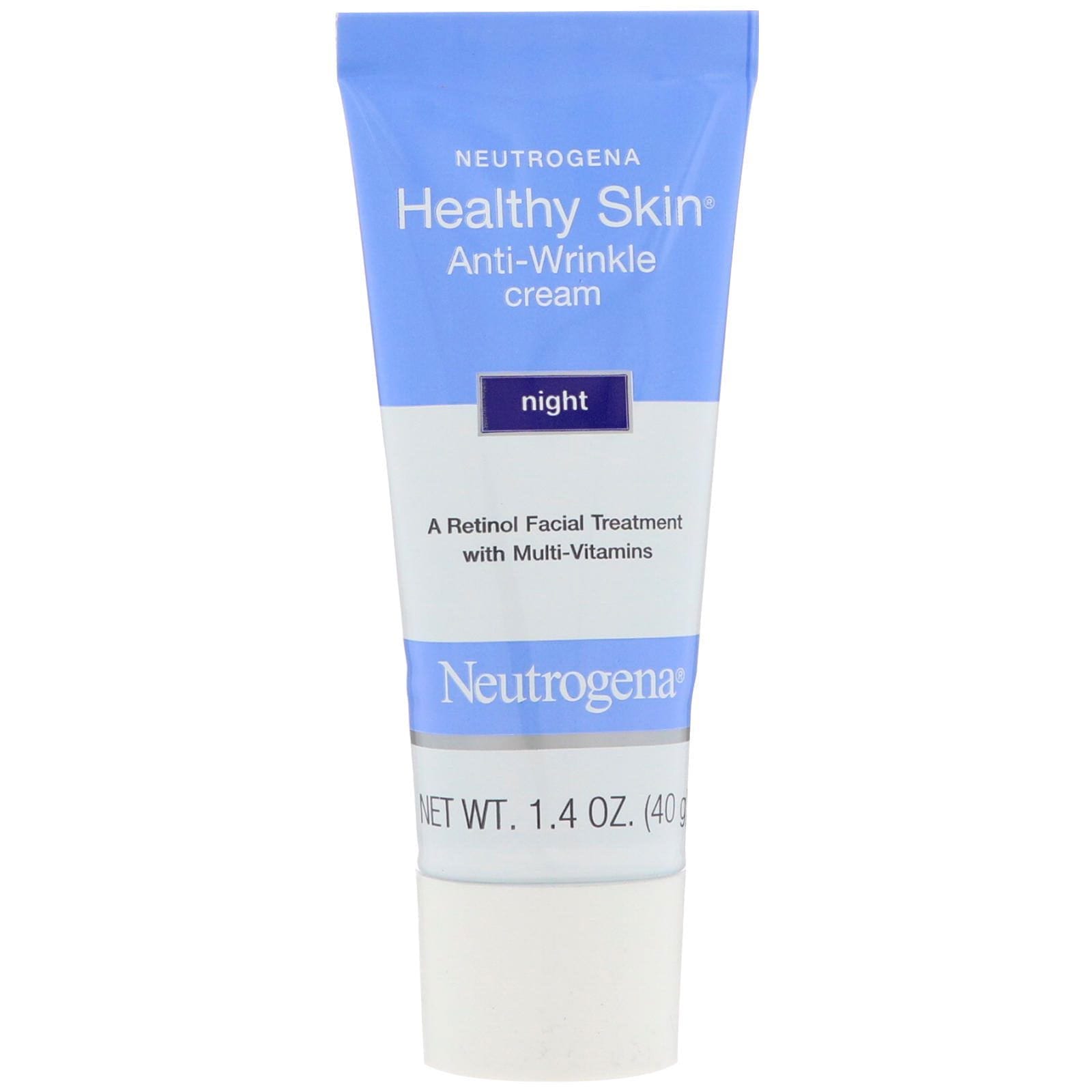 Neutrogena, Healthy Skin, Crema antiarrugas, Noche, 1.4 oz (40 g)