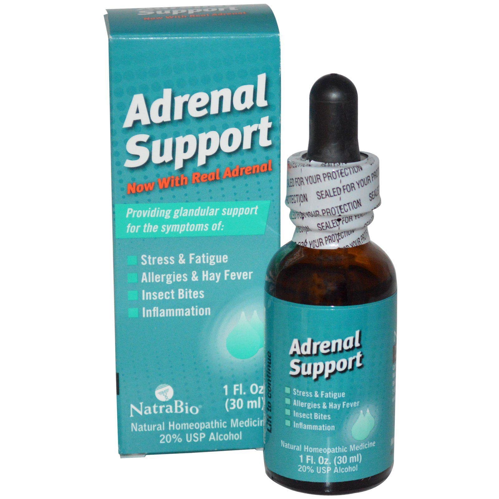 NatraBio, Refuerzo Suprarrenal, 1 fl oz (30 ml)