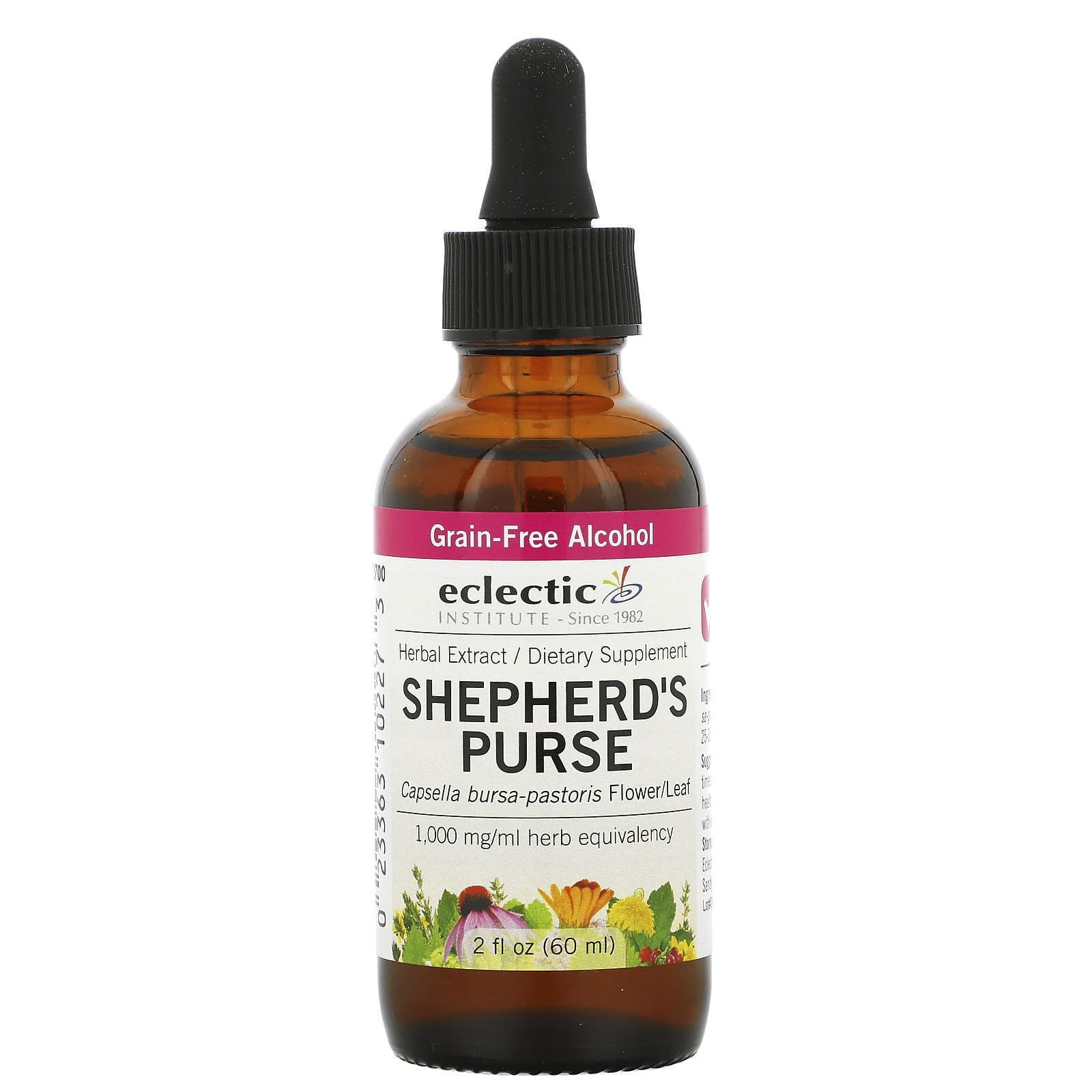 Eclectic Institute, Hierba bolso de pastor, 2 fl oz (60 ml)