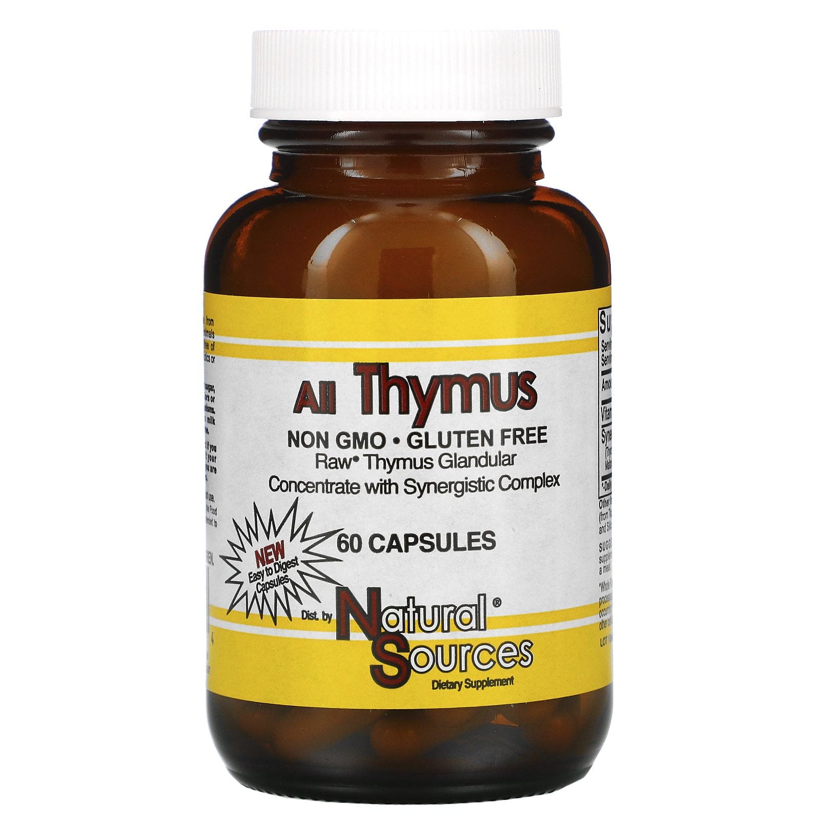 Natural Sources, Todo Timus, 60 cápsulas