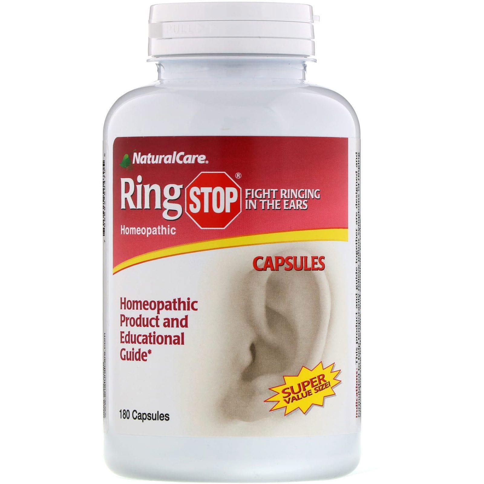 NaturalCare, Ring Stop, 180 Cápsulas