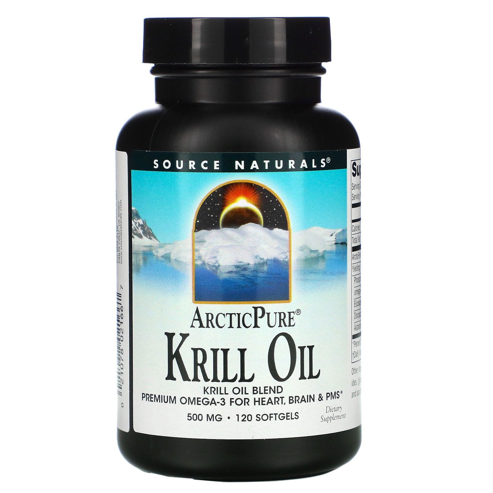 Source Naturals, ArcticPure, Aceite de krill 500 mg, 120 cápsulas