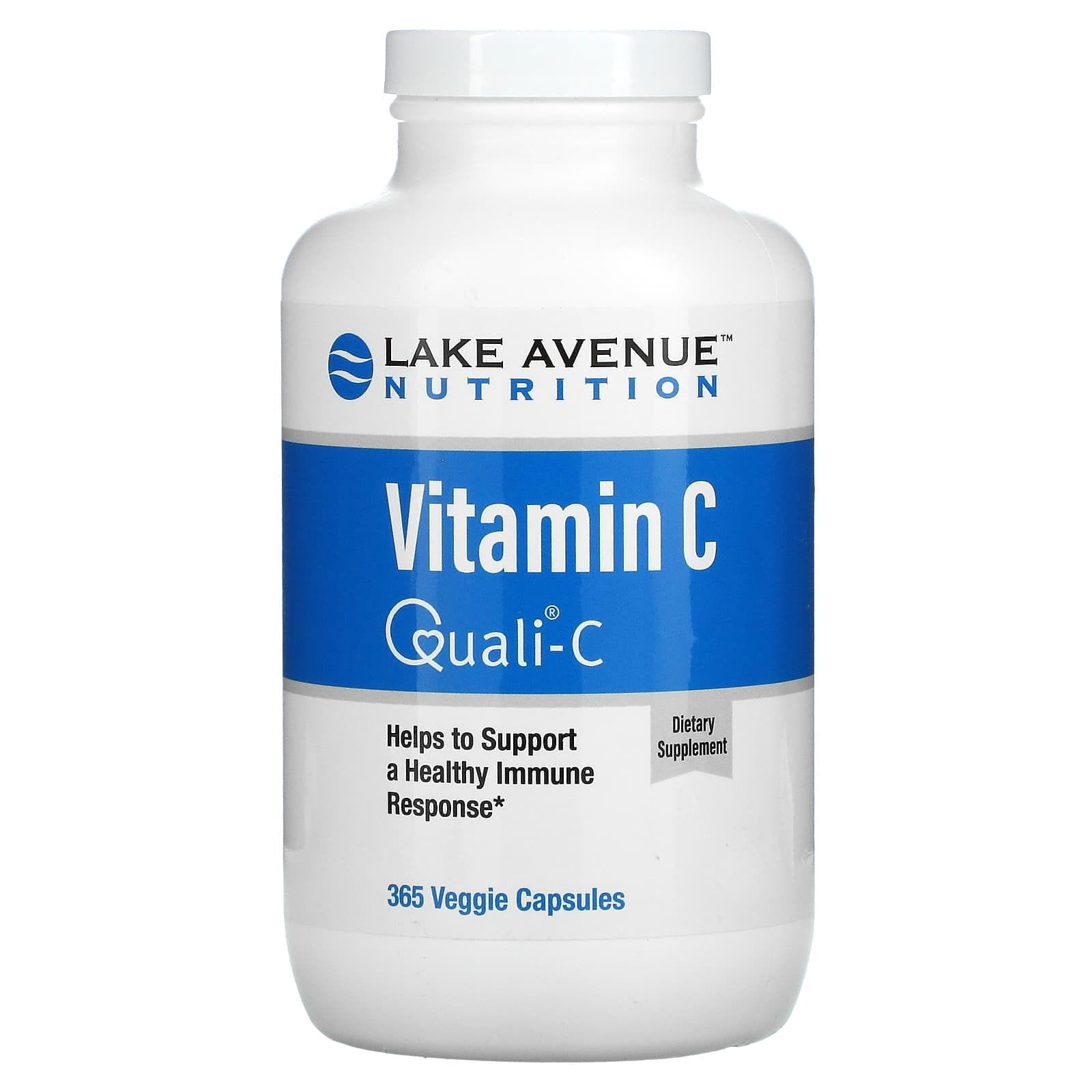 Lake Avenue Nutrition, Vitamina C Quali-C, 1000 mg, 365 cápsulas vegetales