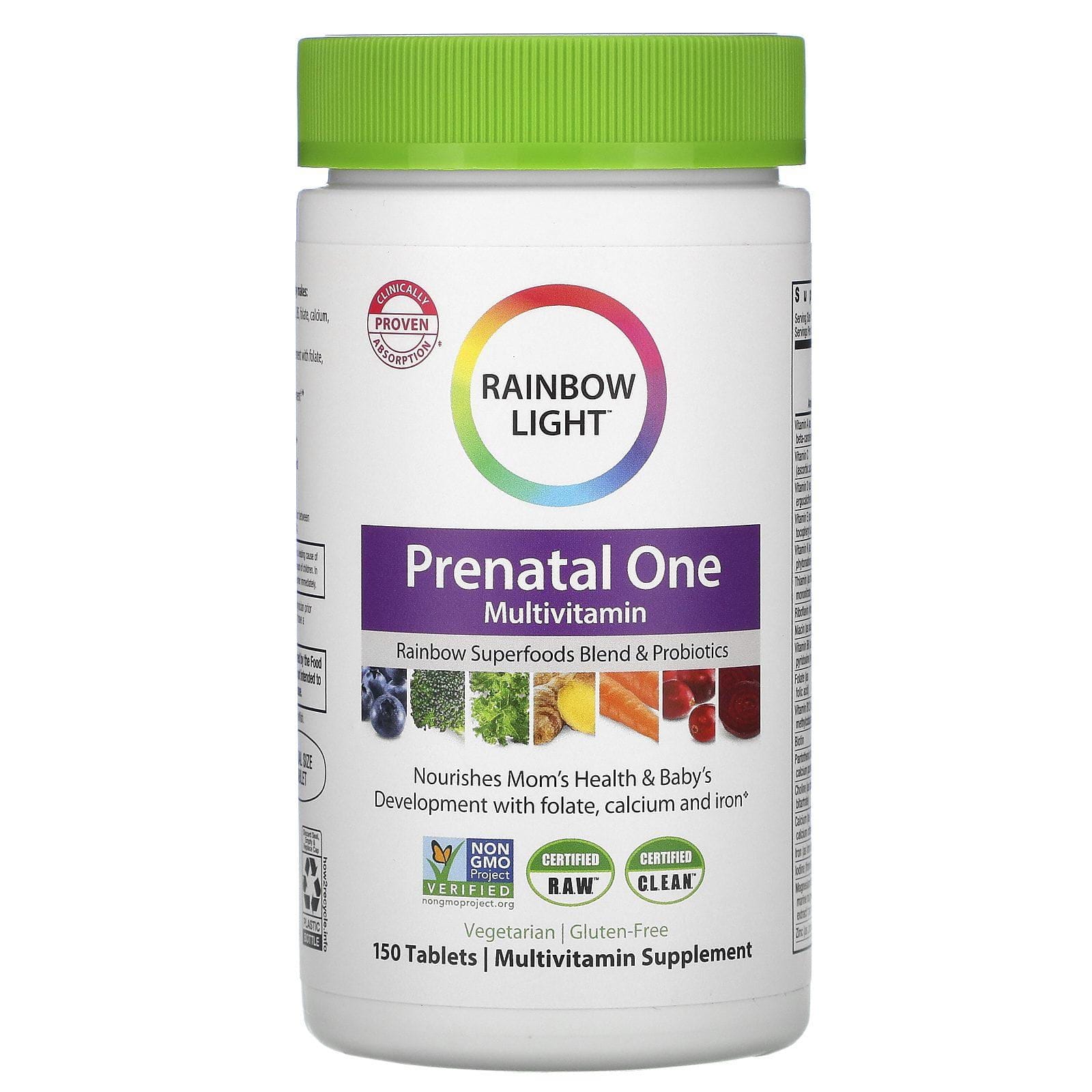 Rainbow Light, Prenatal One, 150 tabletas