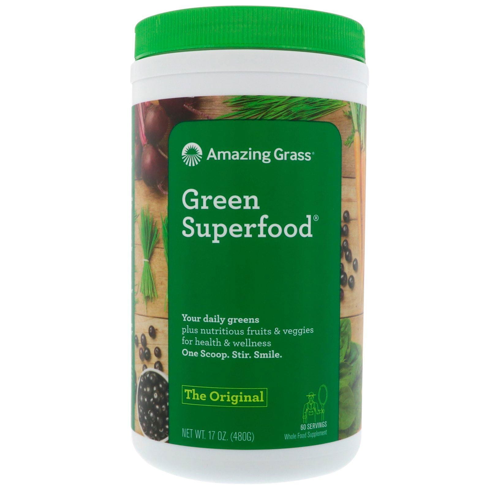 Amazing Grass, Superalimento Verde El Original, 17 oz (480 g)