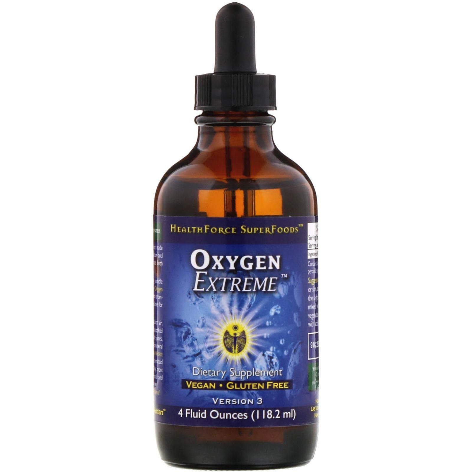 HealthForce Superfoods, Oxygen Extreme, 118,2 ml (4 oz. líq.)