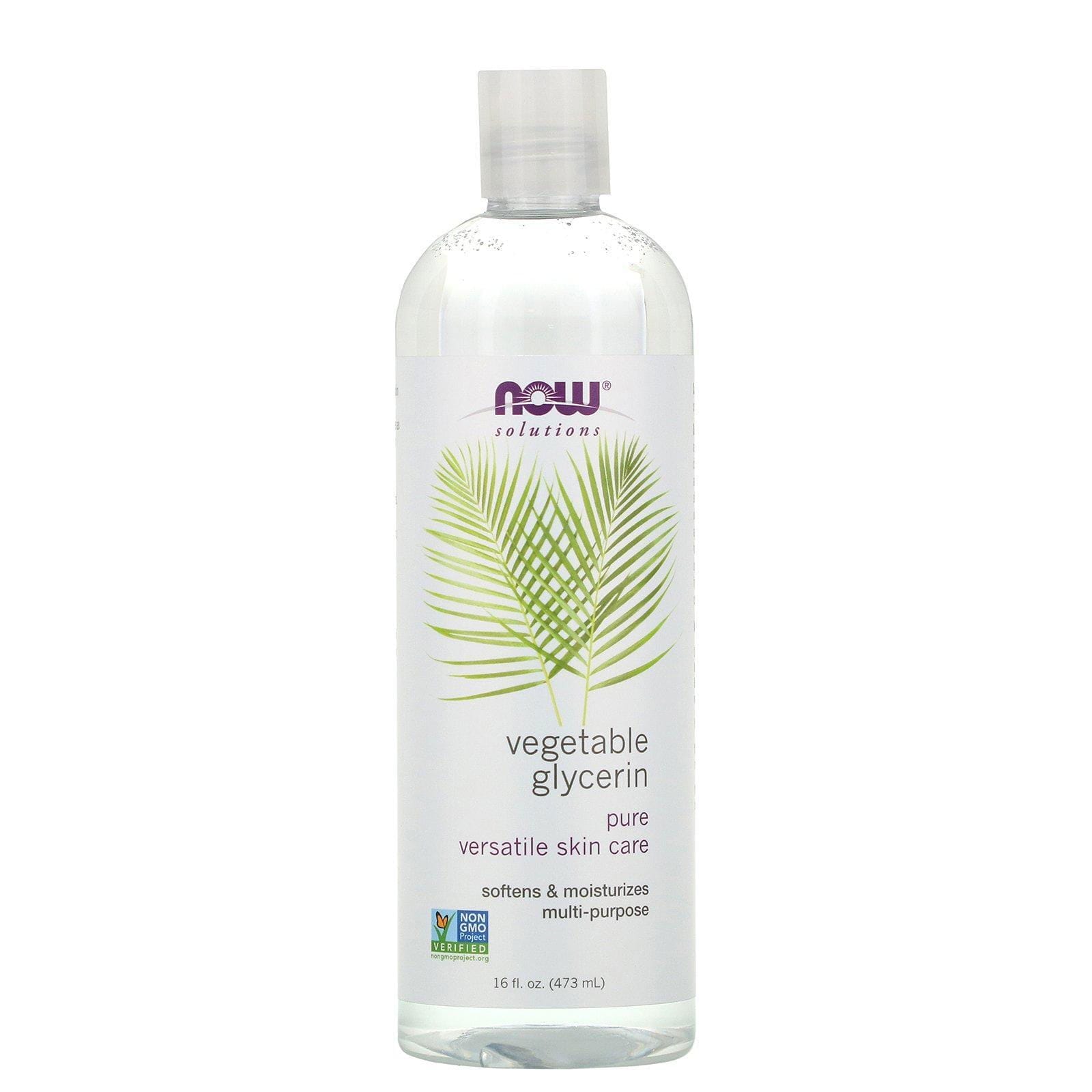 Now Foods, Solutions, Glicerina Vegetal, 16 fl oz (473 ml)