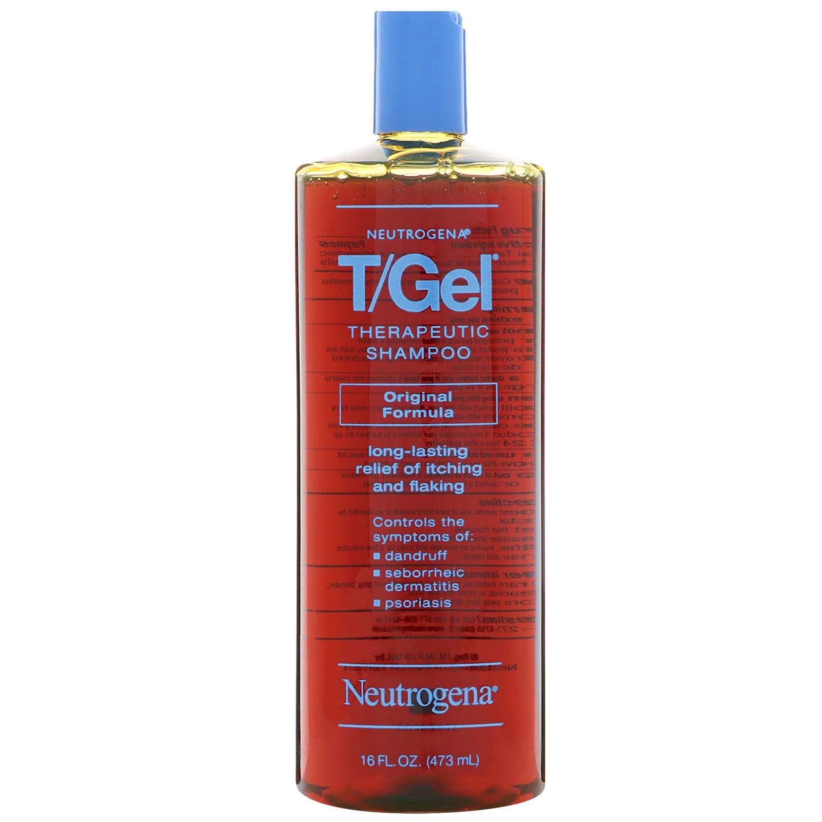 Neutrogena, T/Gel T-Gel T Gel, shampoo terapéutico, Fórmula original, 16 oz (473 ml)