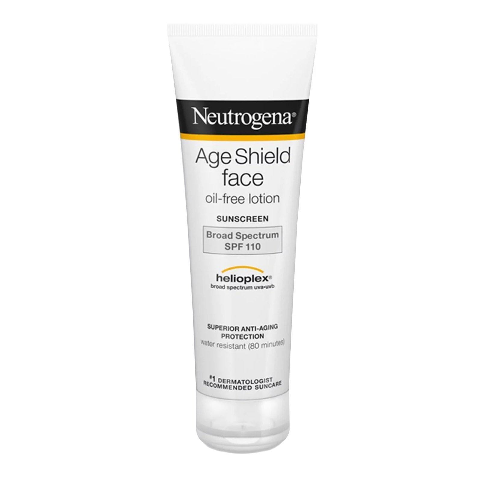 Neutrogena, Age Shield Face, Bloqueador solar sin aceite, SPF 110, 3 oz (88 ml)