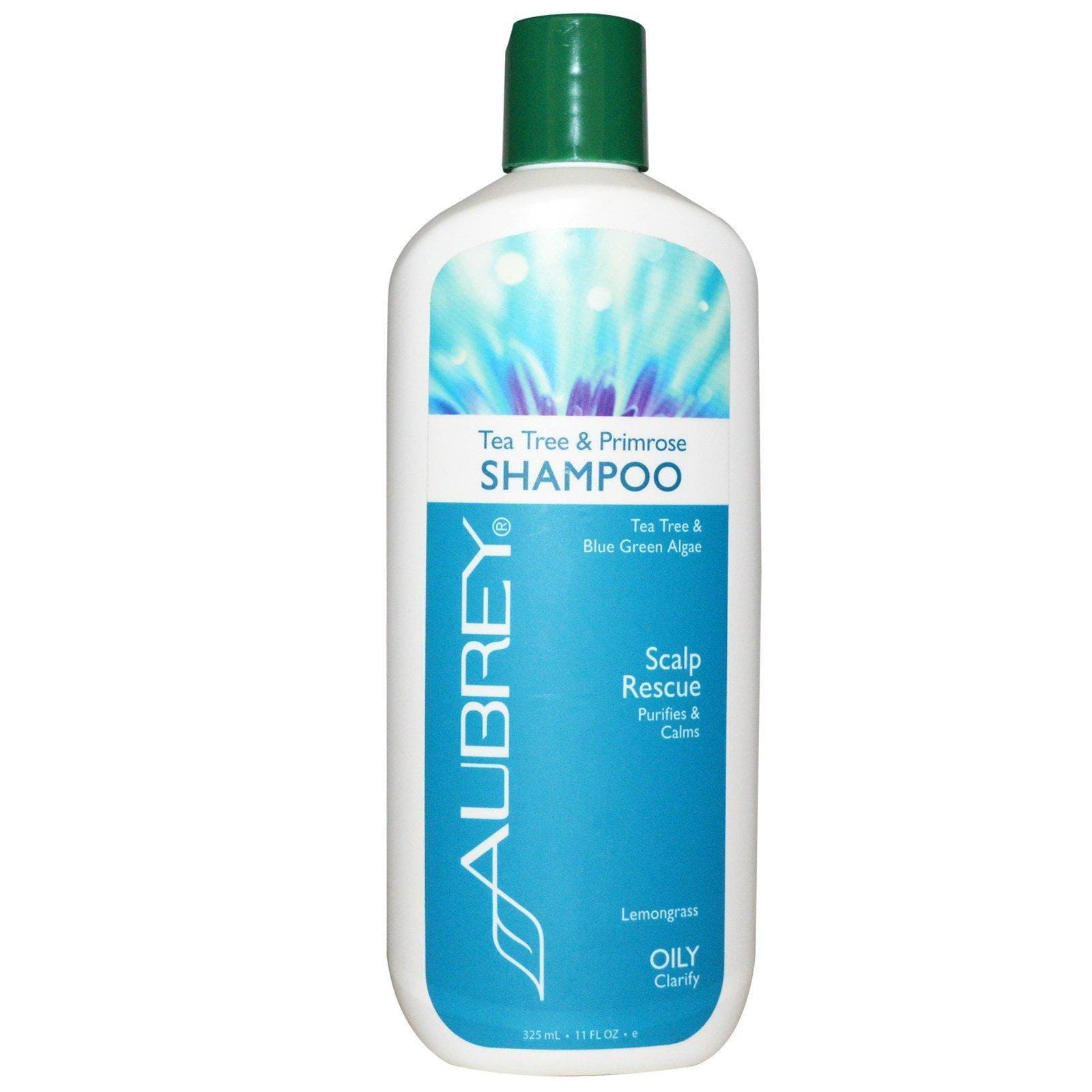 Aubrey Organics, Shampoo Rescate del cuero cabelludo, Árbol de té & Primavera, 11 fl oz (325 ml)