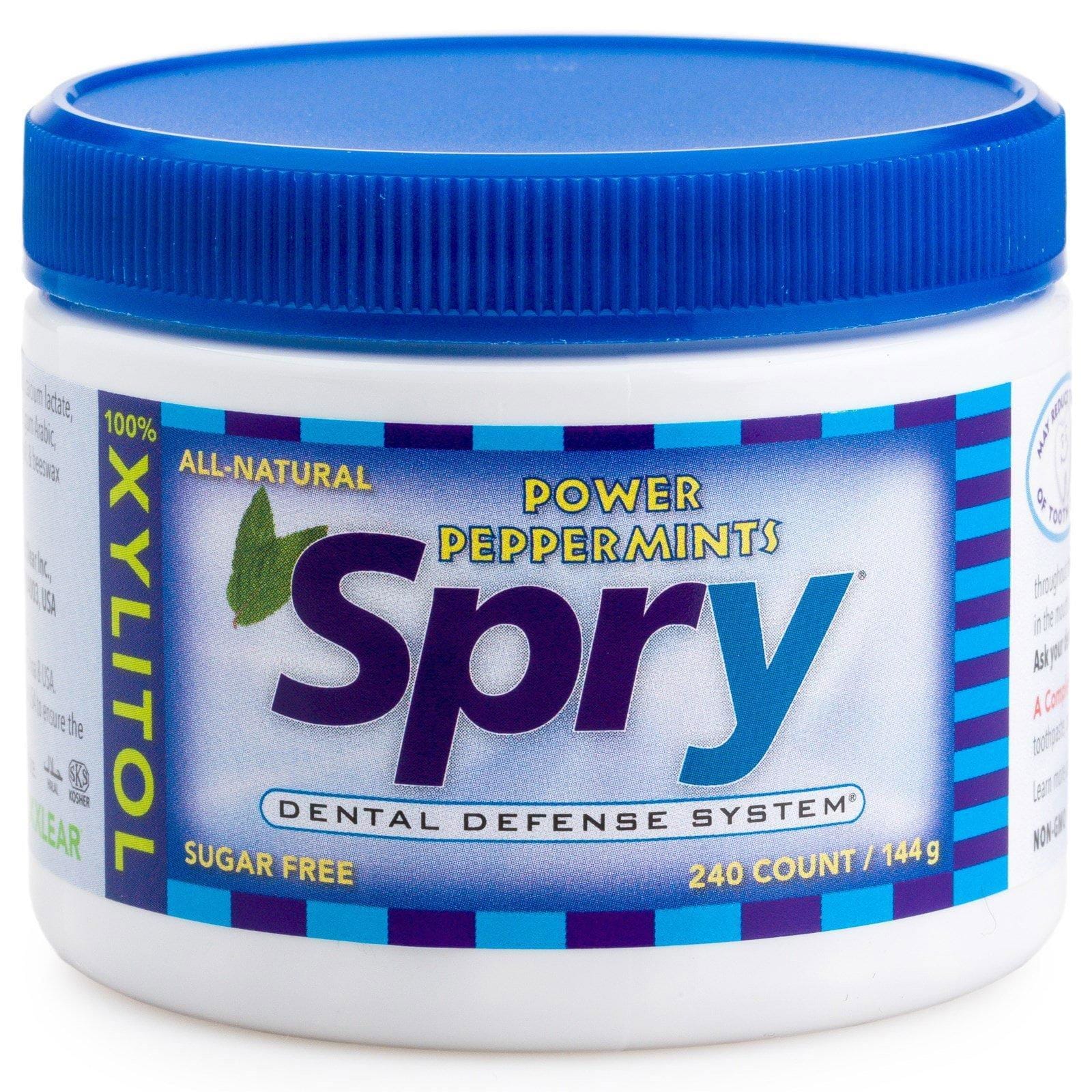Xlear, Spry, Mentas Potentes, Sin Azúcar, 240 Unidades, (144 g)