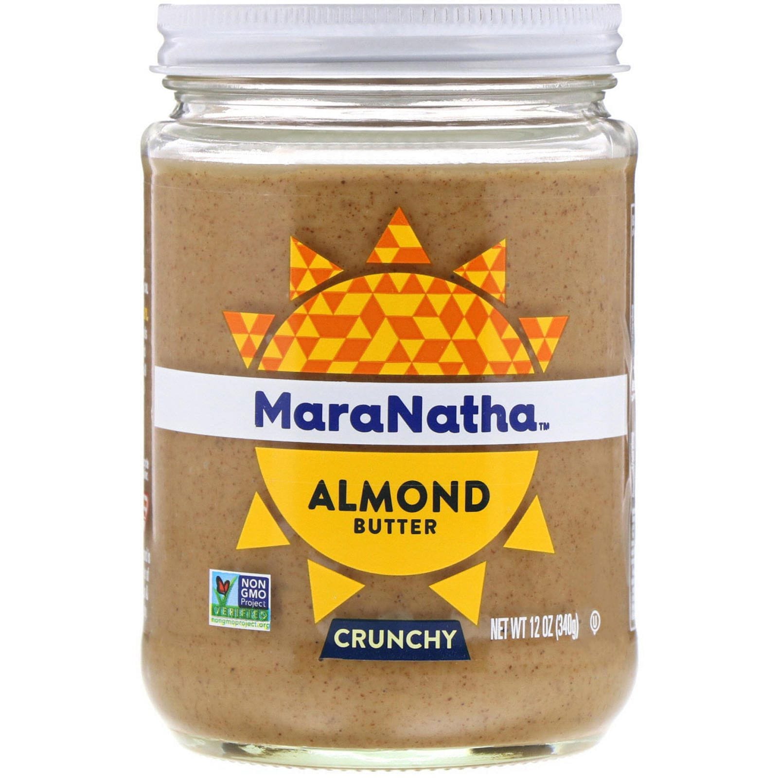 MaraNatha, Mantequilla de almendra, crujiente, 12 oz (340 g)
