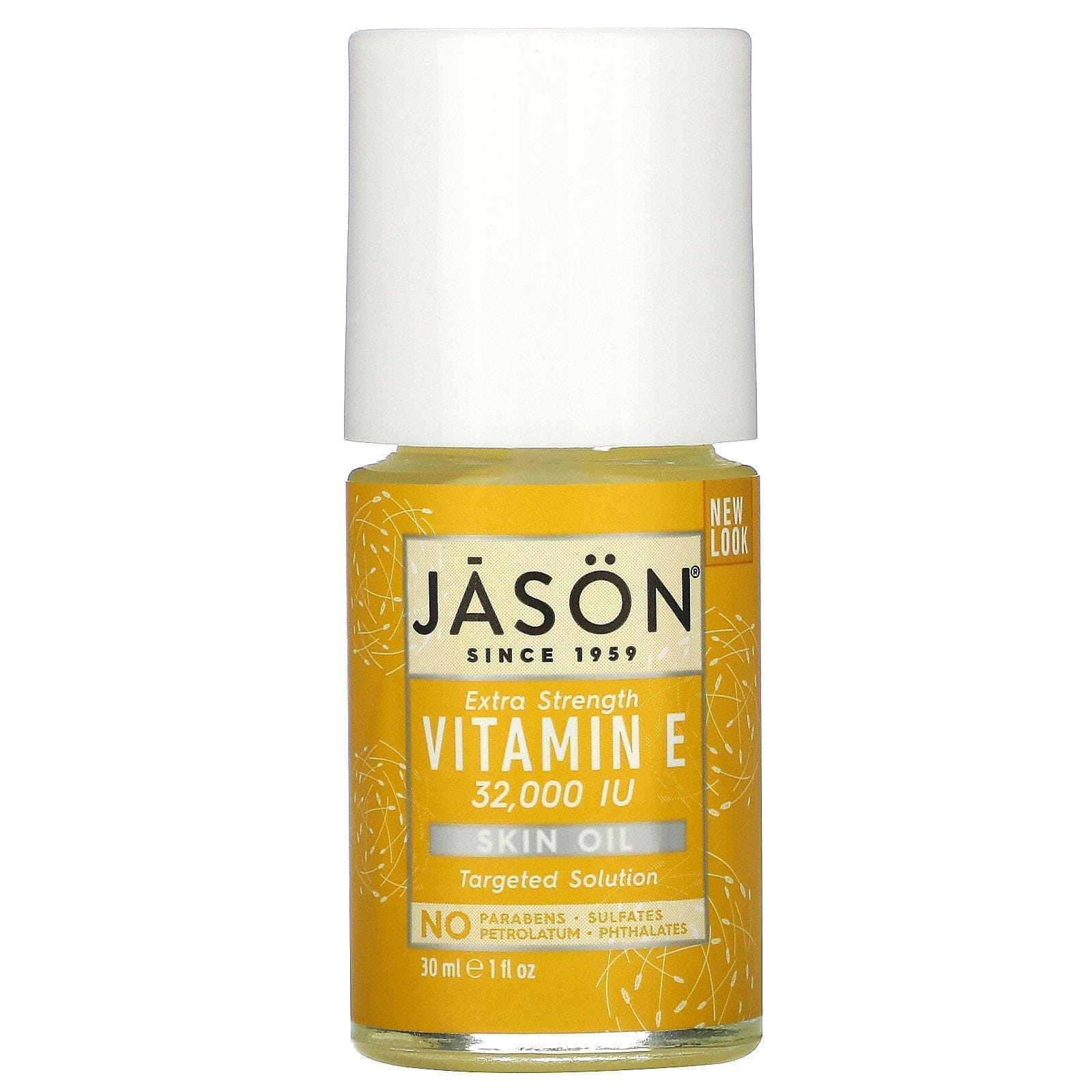 Jason Natural, Aceite para la piel con vitamina E de concentración extra, 32.000 UI, 30 ml (1 oz. líq.)