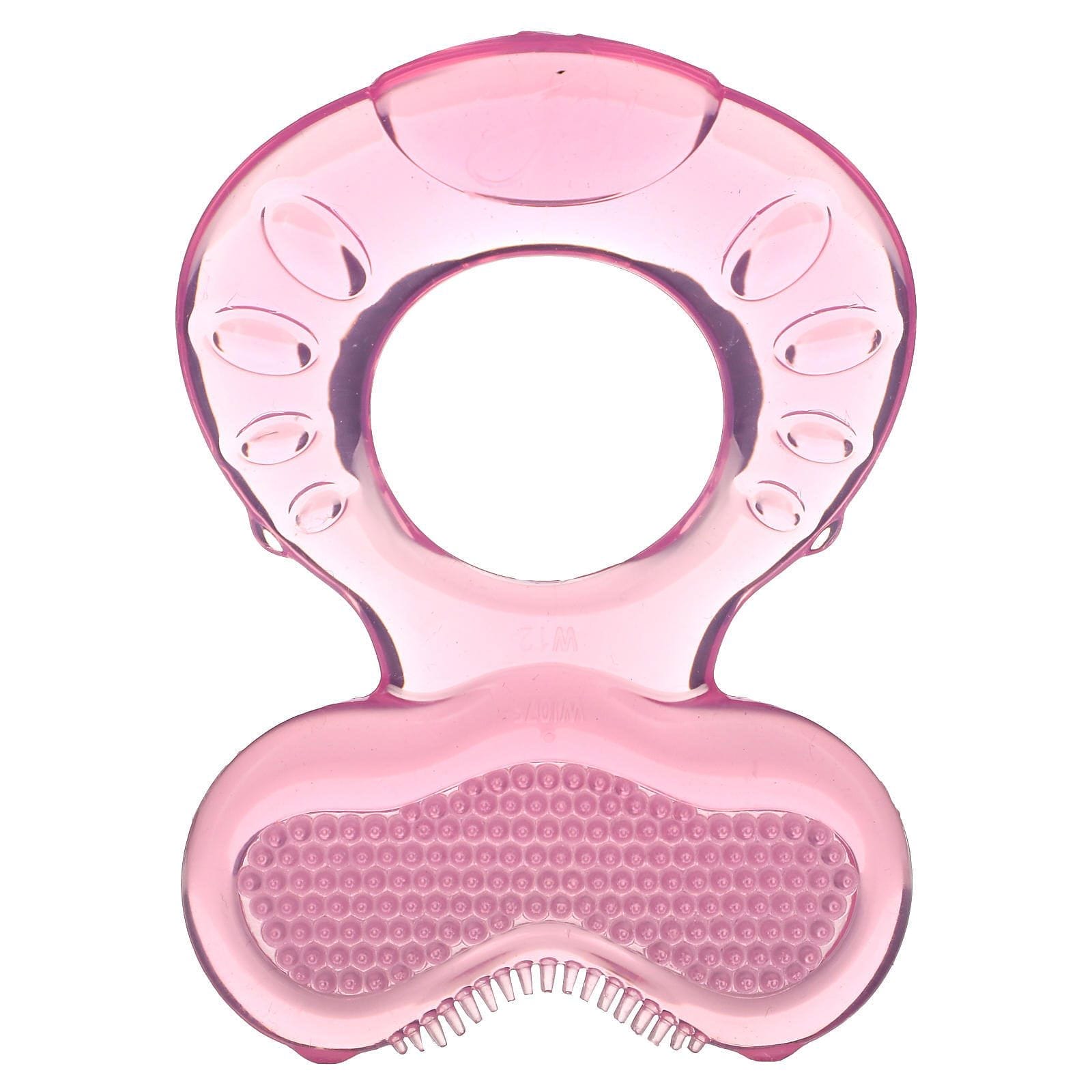Nuby, Teethe Eez, Soothing Teether, Pink, 3+m, 2 Piece Set