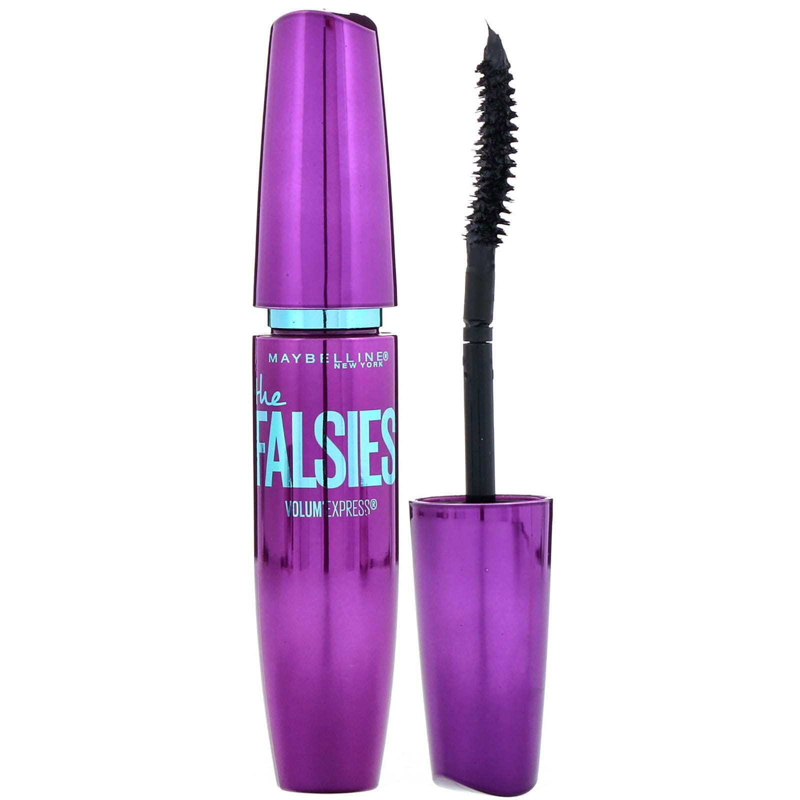 Maybelline, The Falsies, Máscara para pestañas Volum' Express, Negro extremo, 7,5 ml (0,25 oz. líq.)