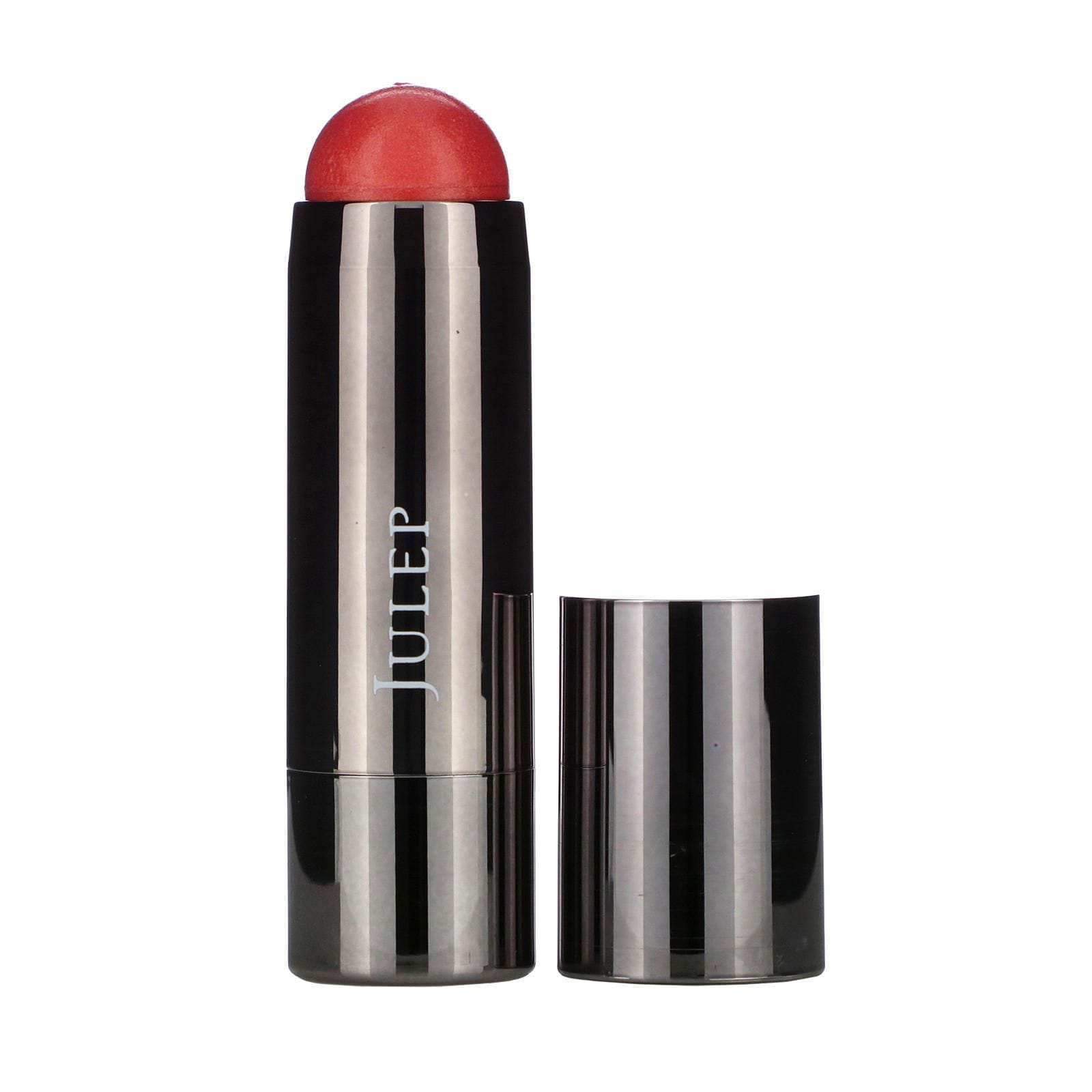 Julep, Skip The Brush, Rubor en barra con fórmula de crema con un acabado en polvo, Guayaba dorada, 6 g (0,21 oz)