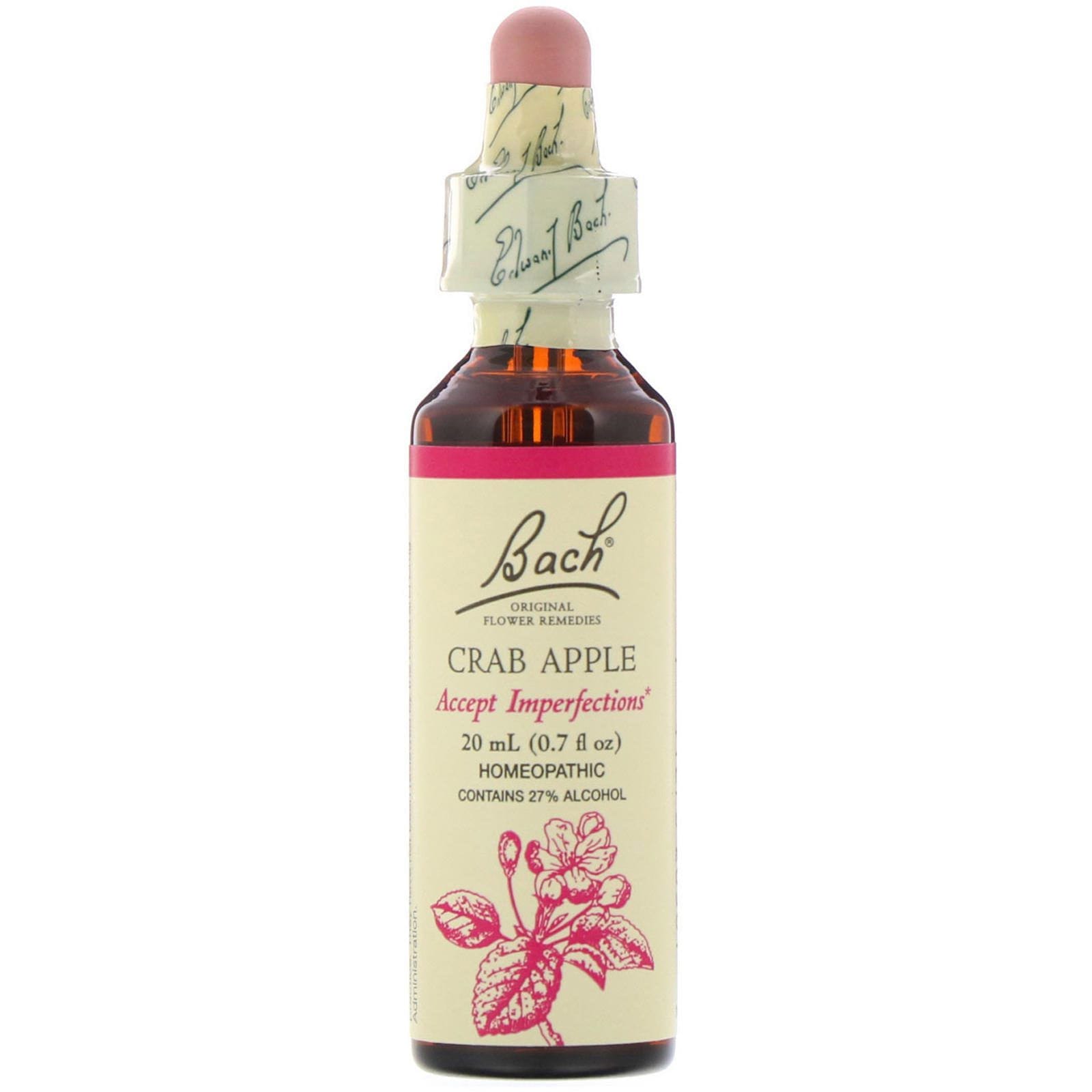 Bach, Remedios Florales Originales, Manzano Silvestre, 0,7 oz líquidas (20 ml)