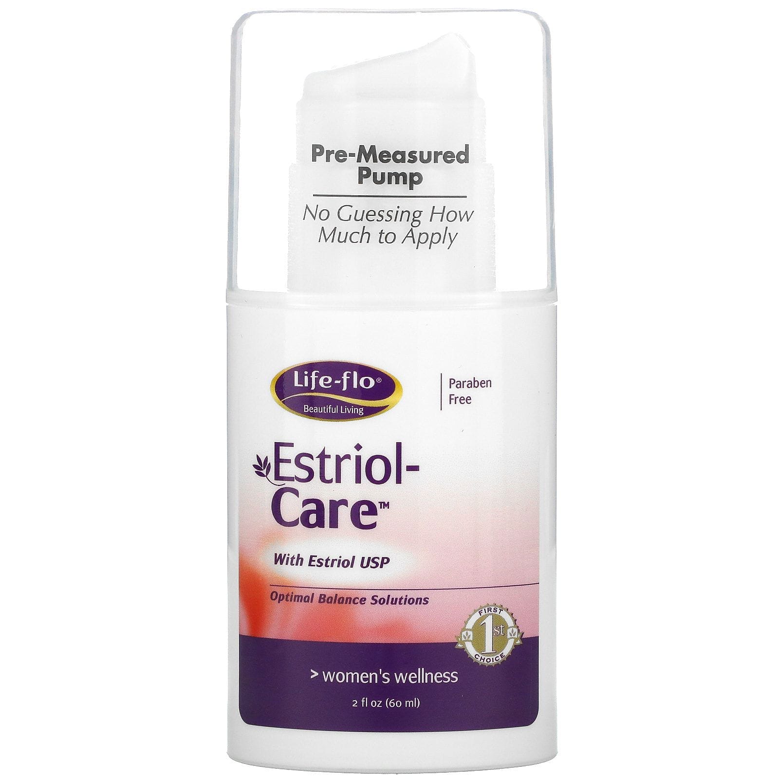 Life-flo, Estriol-Care con estriol verificado por la USP, 60 ml (2 oz. líq.)