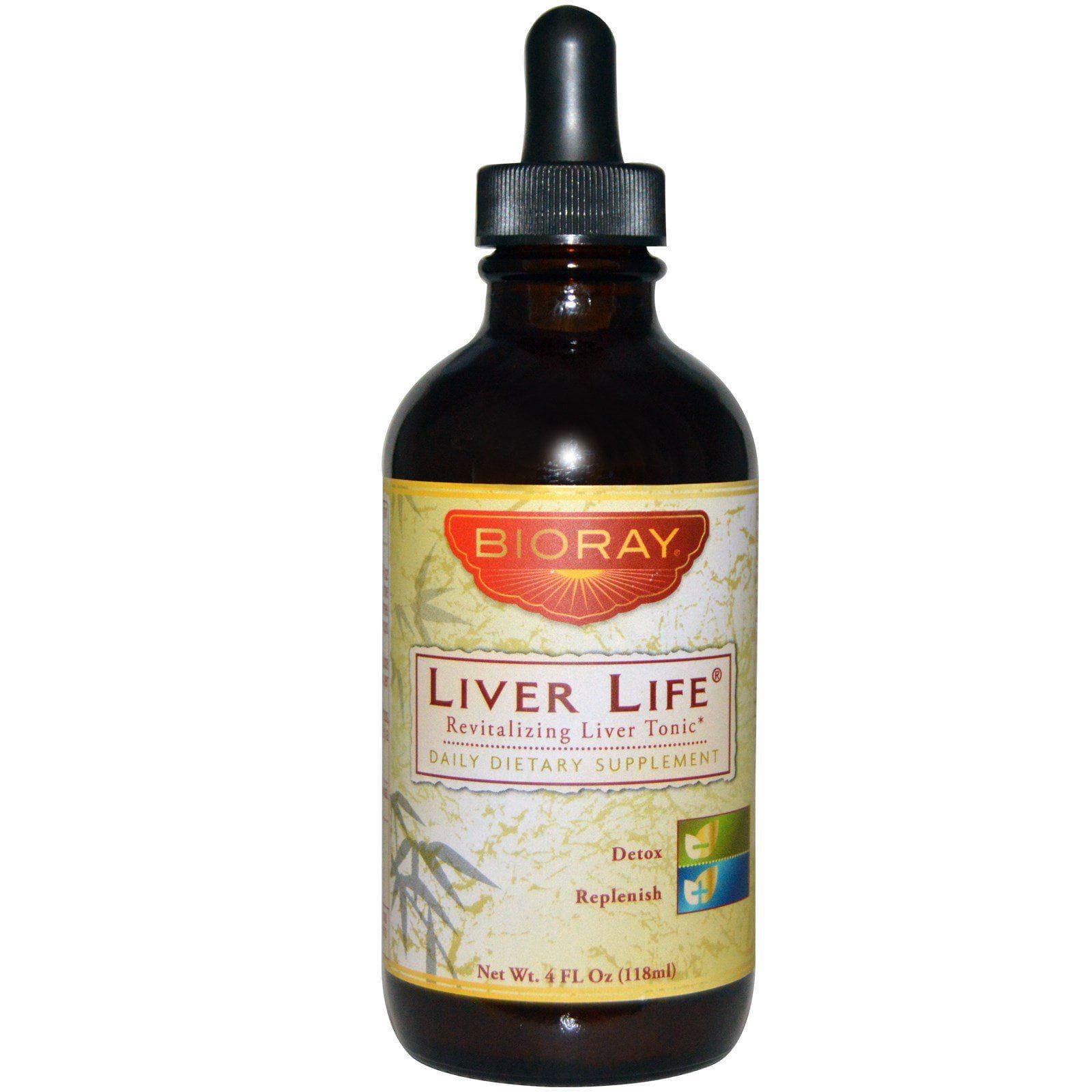 Bioray, Tónico revitalizante del hígado, Liver Life, 4 fl oz (118 ml)