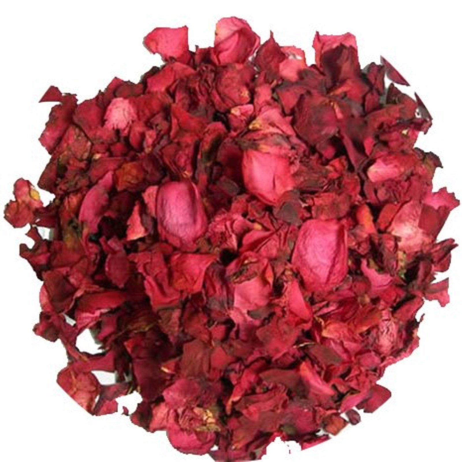 Frontier Natural Products, Capullos y Pétalos de Rosa Roja Enteros, 16 oz (453 g)