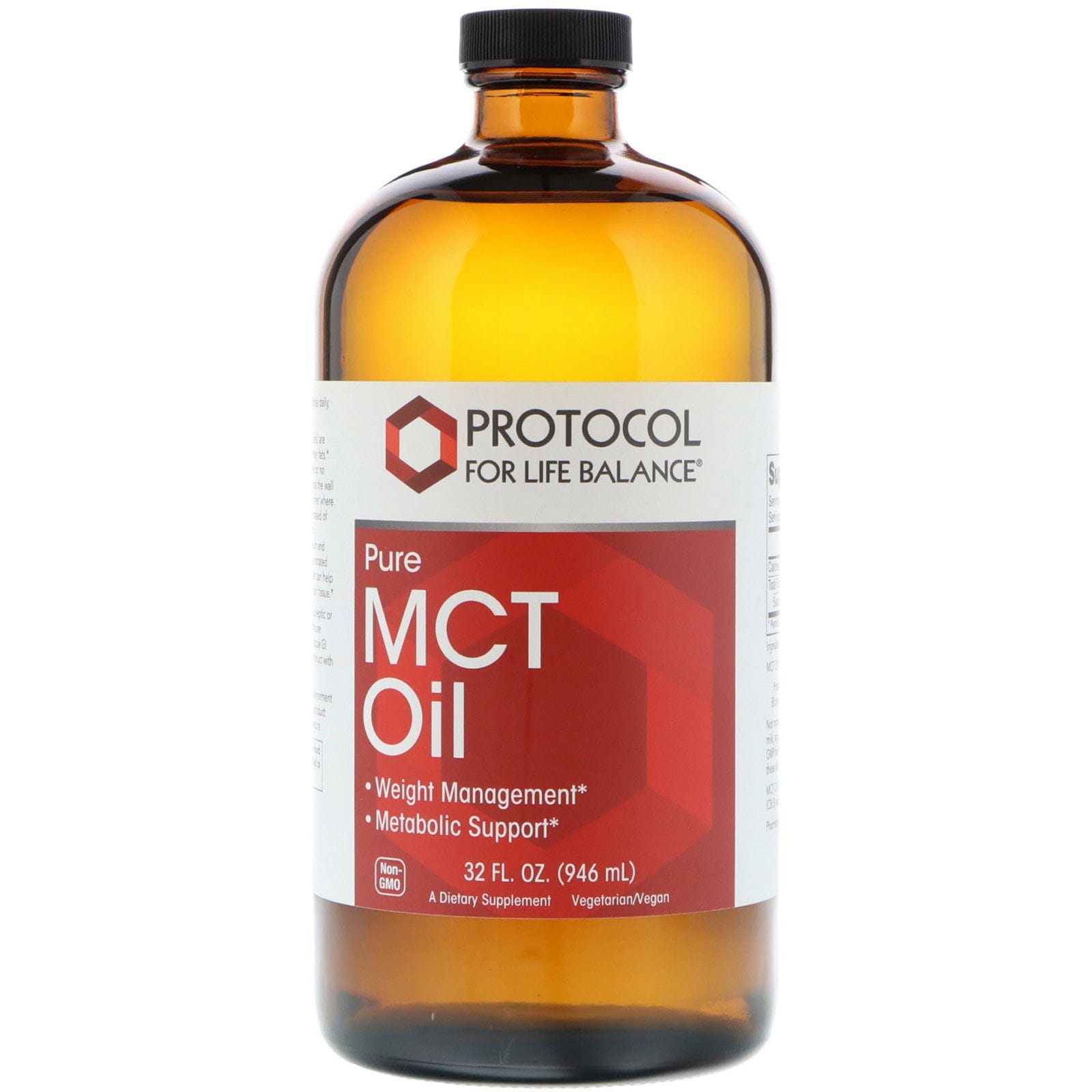 Protocol for Life Balance, Aceite puro MCT, 32 fl oz (946 ml)