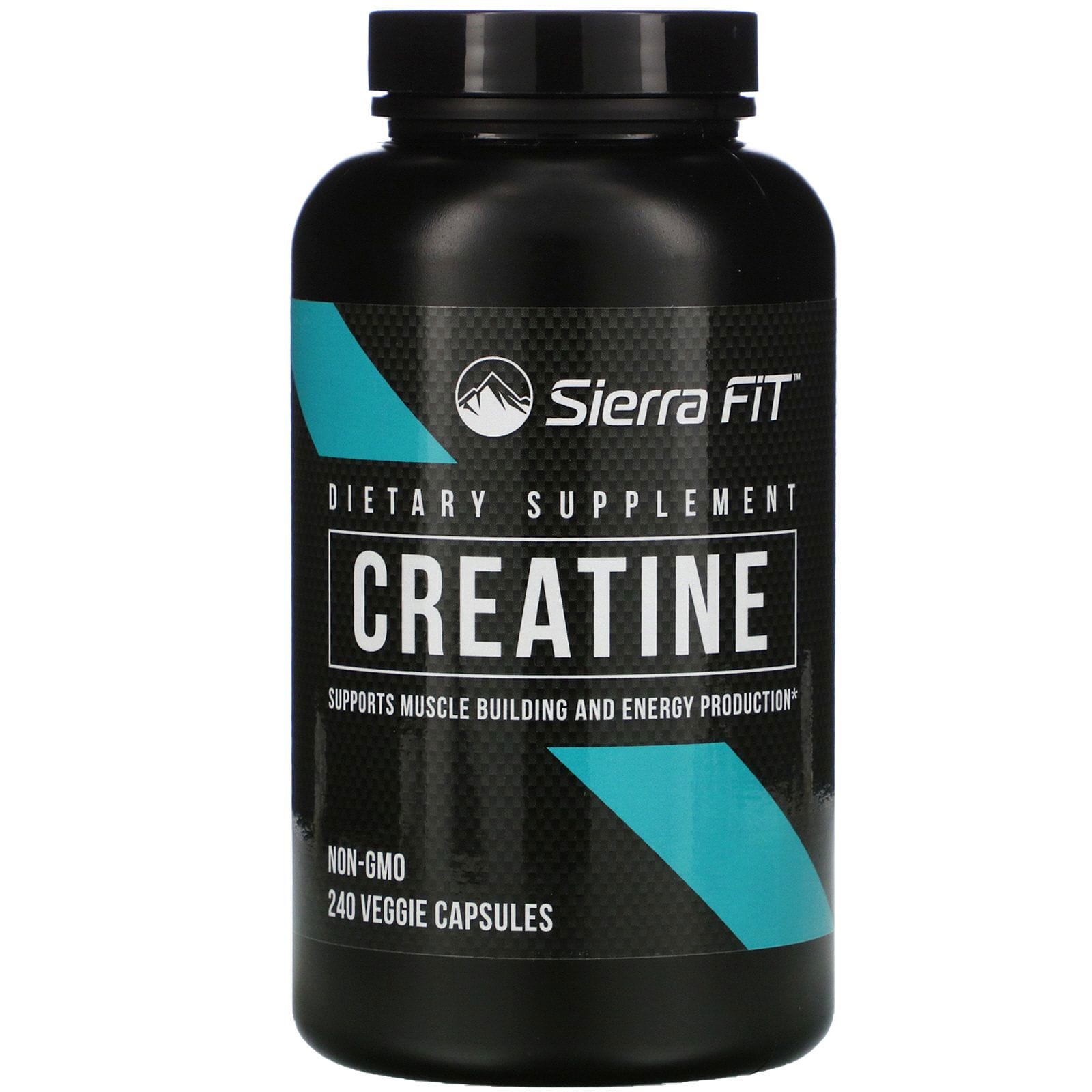 Sierra Fit, Creatina, 750 mg, 240 cápsulas vegetales
